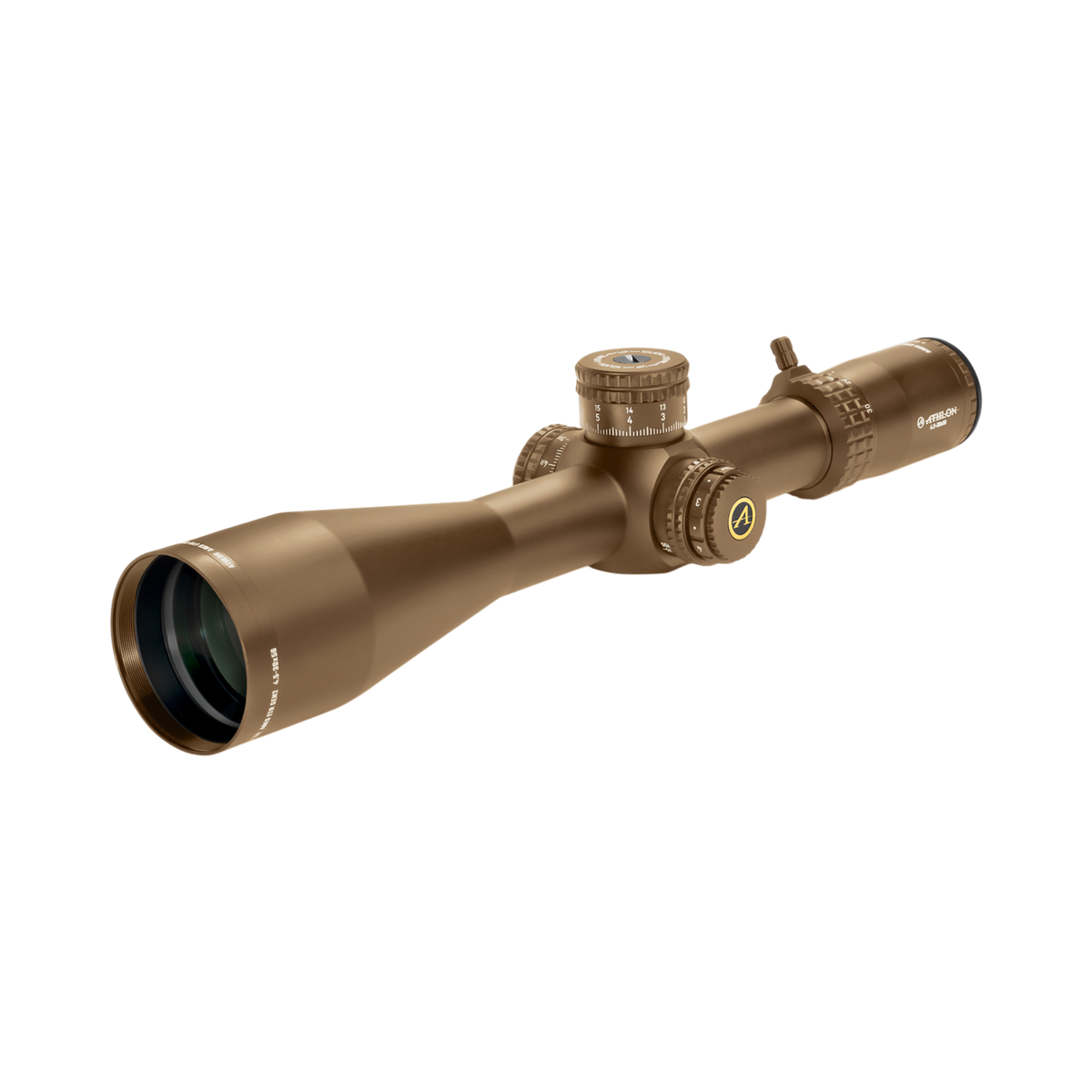 Athlon Optics Athlon Ares ETR GEN2J UHD 4.5-30x56 APRS12 FFP IR MIL Reticle (Brown) (212114BJ)
