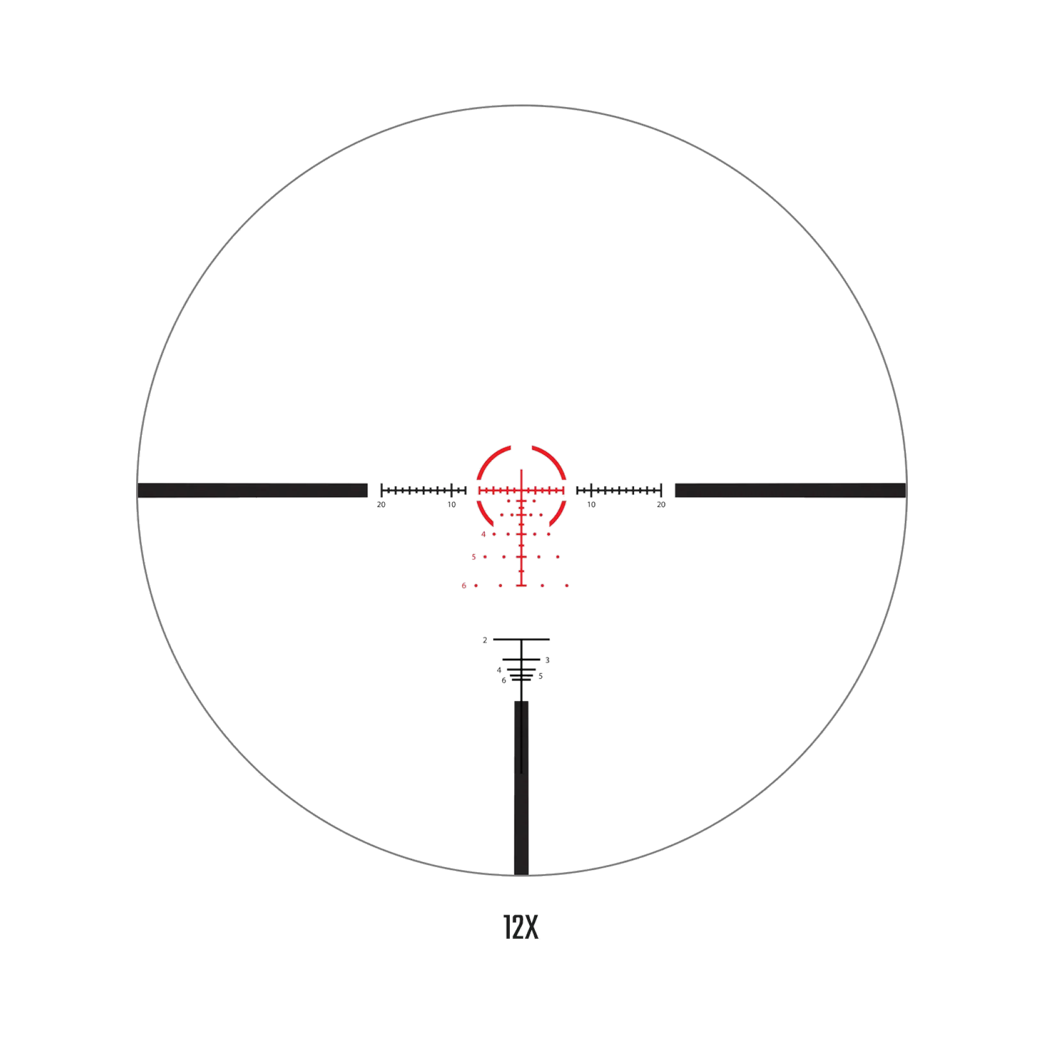 Athlon Helos BTR GEN2 2-12x42 AHMR2 FFP IR MOA Reticle