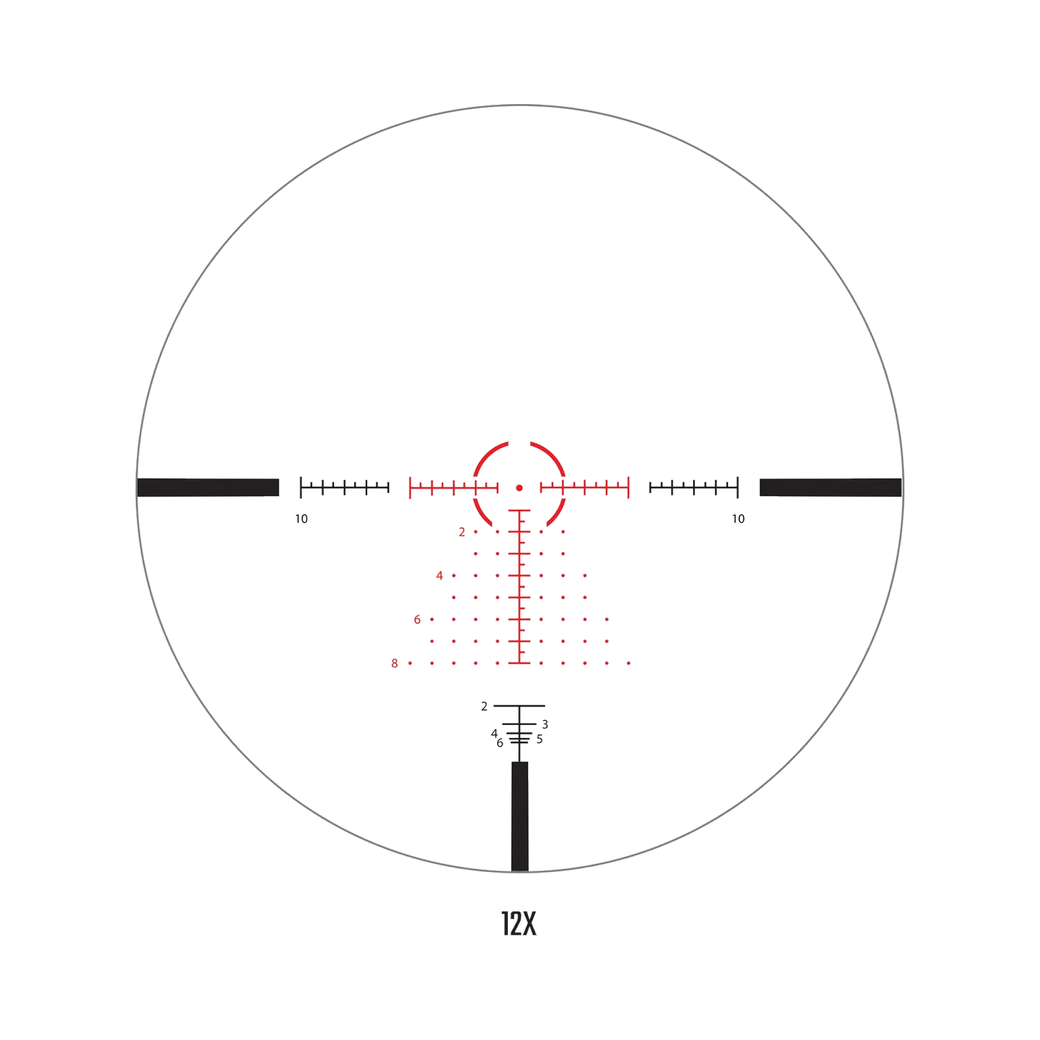 Athlon Helos BTR GEN2 2-12x42 AHMR2 FFP IR MIL Reticle