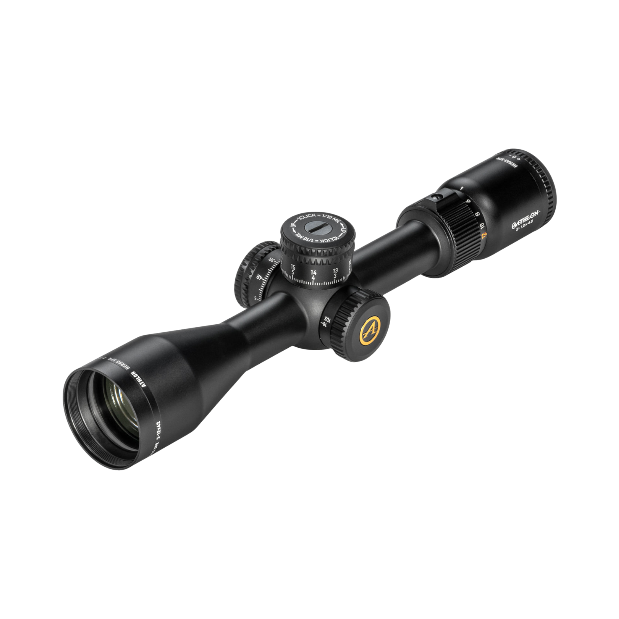 Athlon Heras SPR 2-12x42 Riflescope Side Focus 1 inch SFP AAGR1 MIL