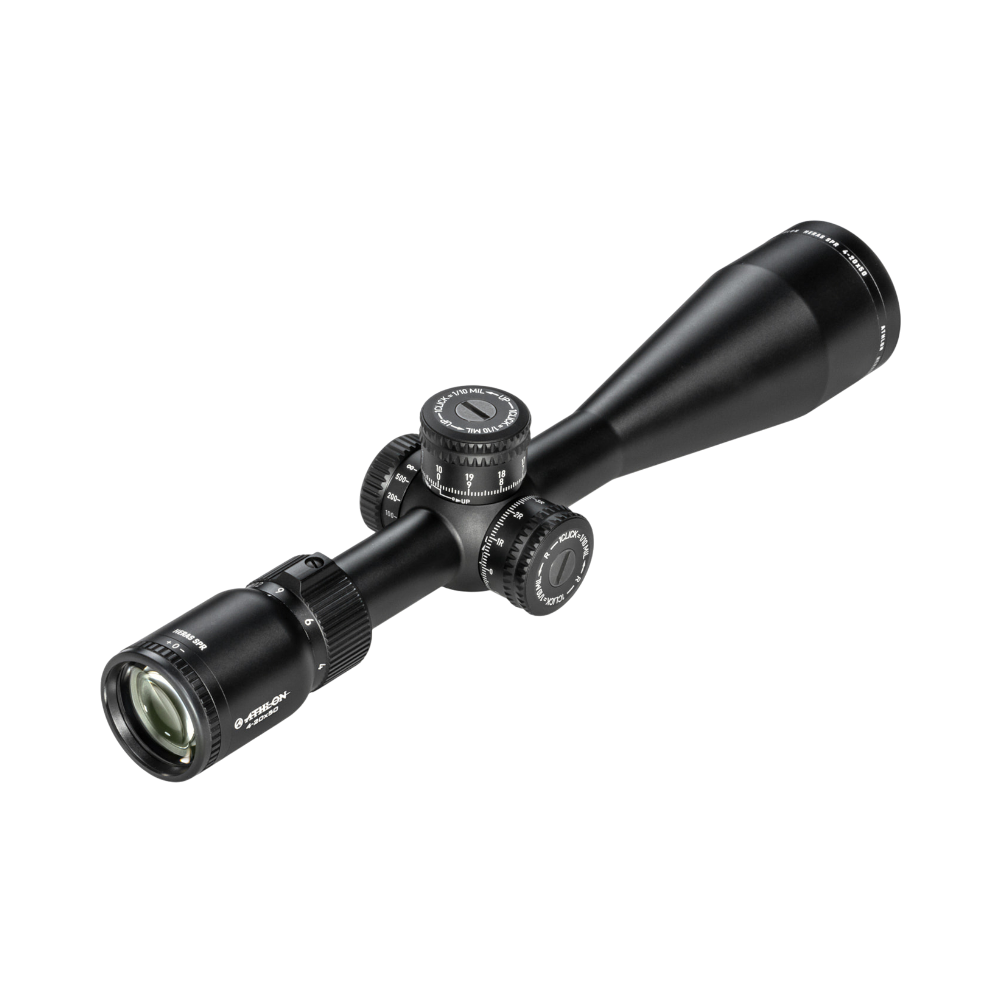 Athlon Heras SPR 4-20x50 Riflescope Side Focus 1 inch SFP AAGR2 MIL