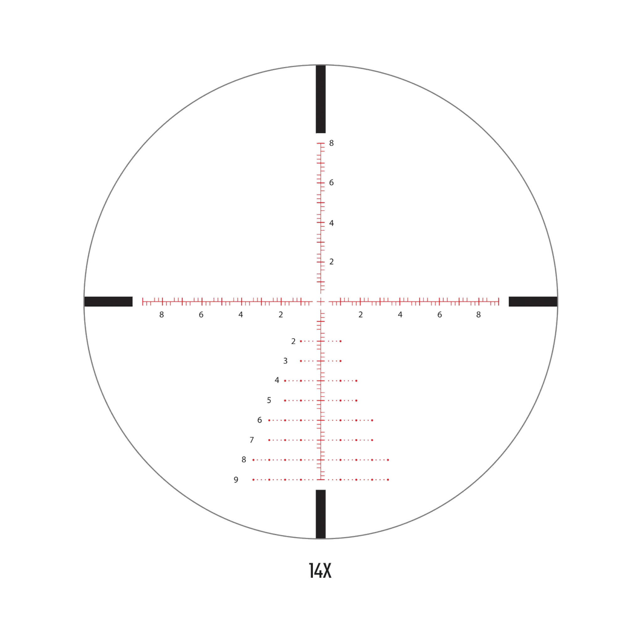 Athlon Talos BTR 4-14X44, GEN2 Direct Dial,Side Focus 30mm Tube FFP, APLR2 FFP IR-MIL