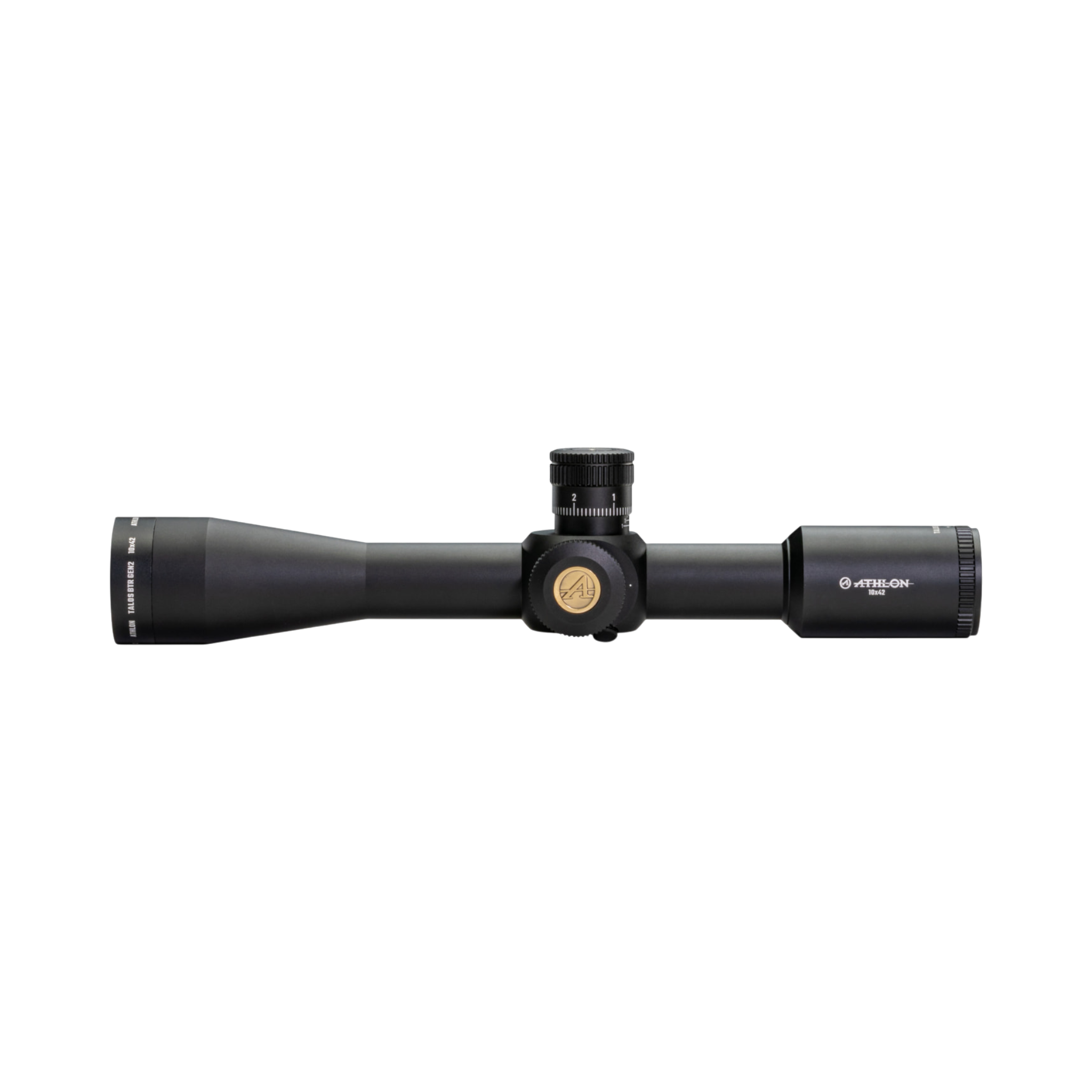 Athlon Talos BTR 10x42 GEN2 Direct Dial,Side Focus 30mm Tube SFP, APRS2A-MIL