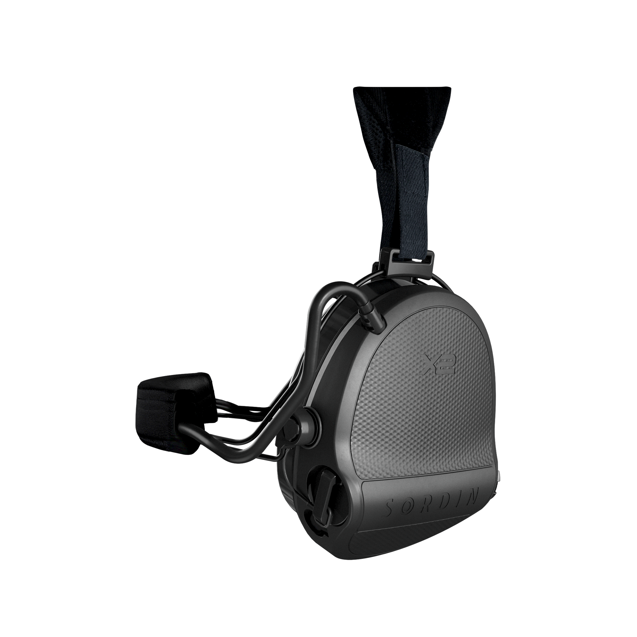 Sordin X2 Neckband Gel, Black