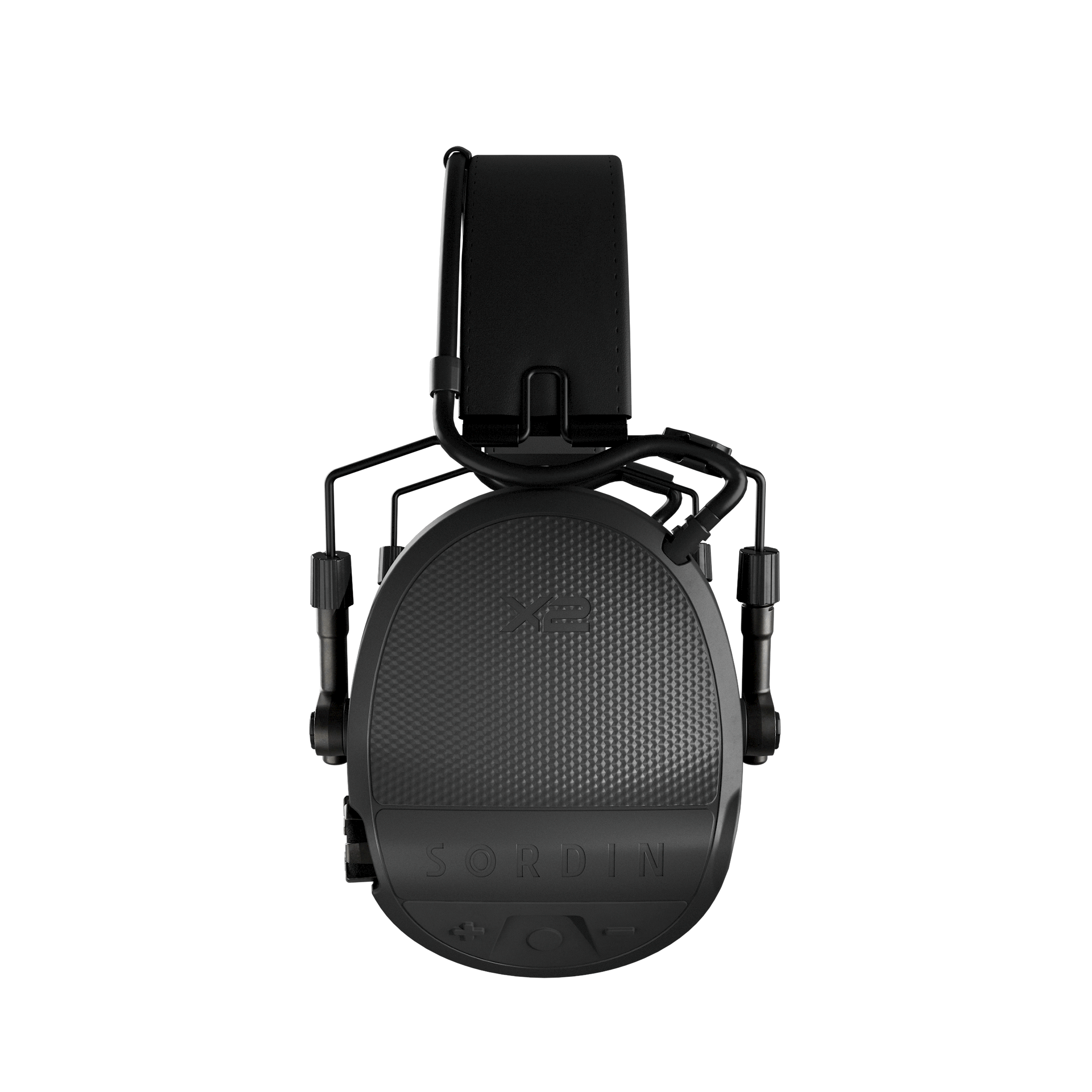 Sordin X2 Headband Leather Memory Foam, Black