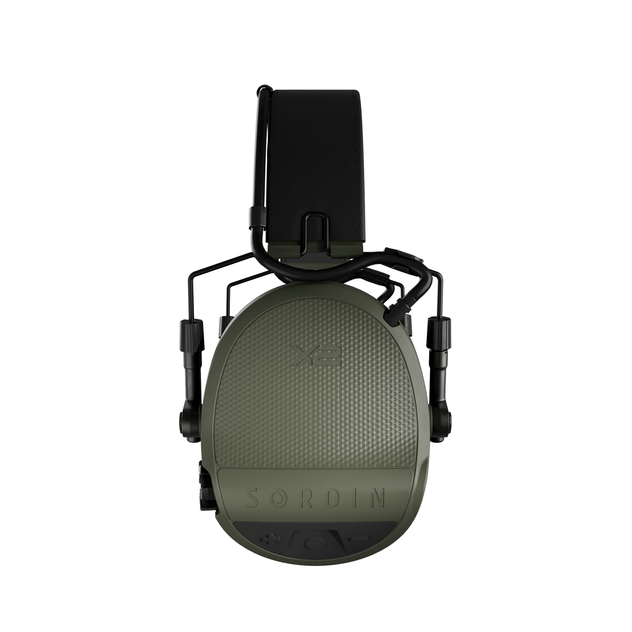 Sordin X2 Headband Leather Gel, Green