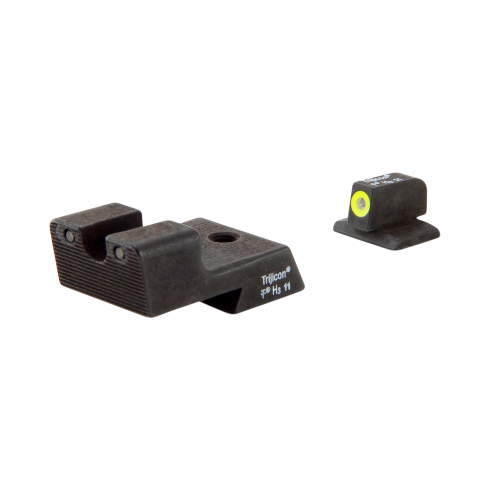 Trijicon HD™ Night Sight Set for 1911 Novak Cut - Yellow Front Outline