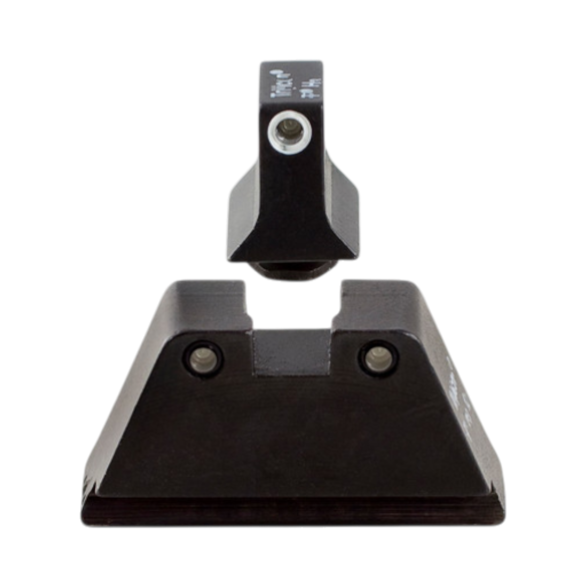 Trijicon® Suppressor/Optic Height Sight Set (W/B Green) for GLOCK® Standard Frame (17, 19, 22-45)