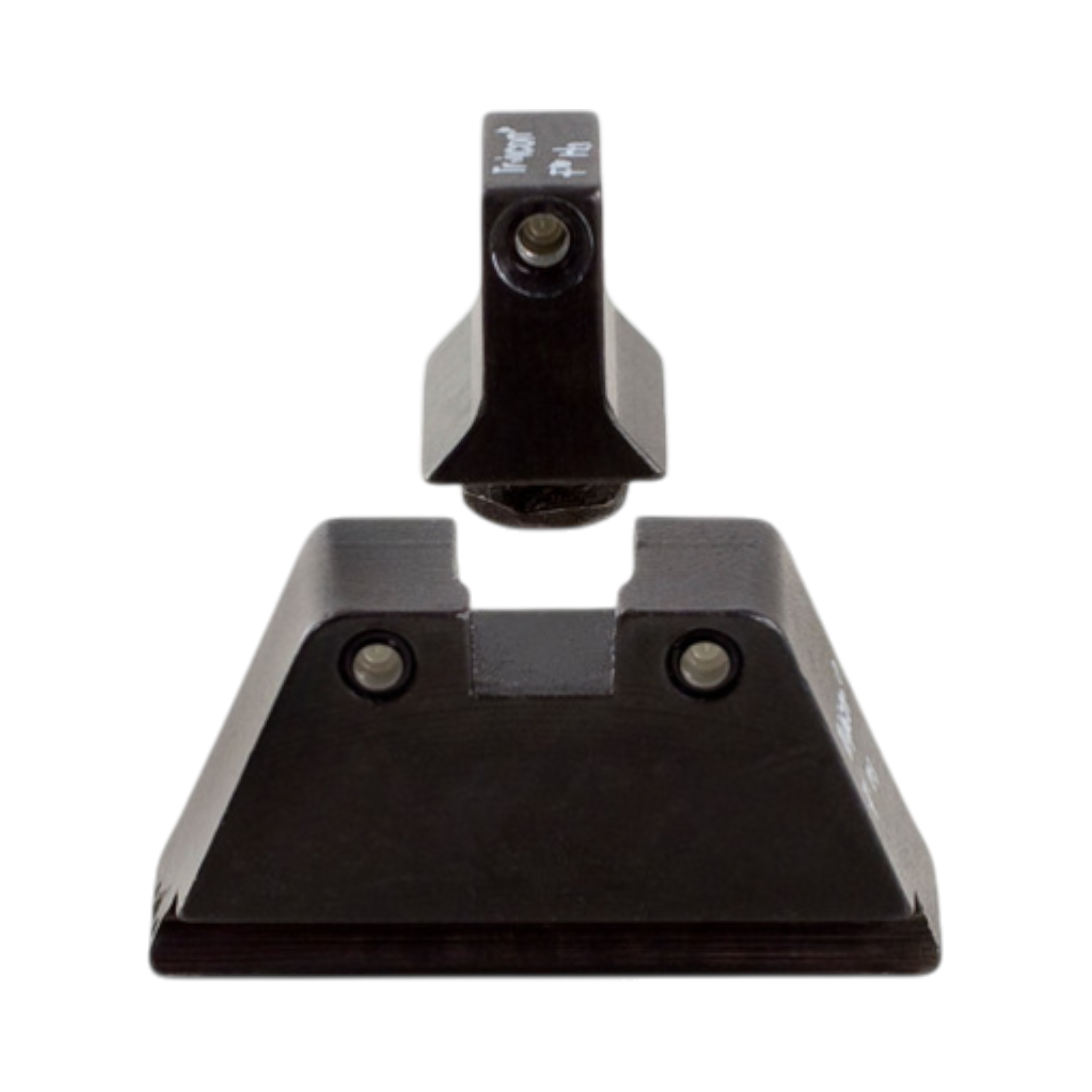 Trijicon® Suppressor/Optic Height Sight Set (B/B Green) for GLOCK® Standard Frame (17, 19, 22-45)
