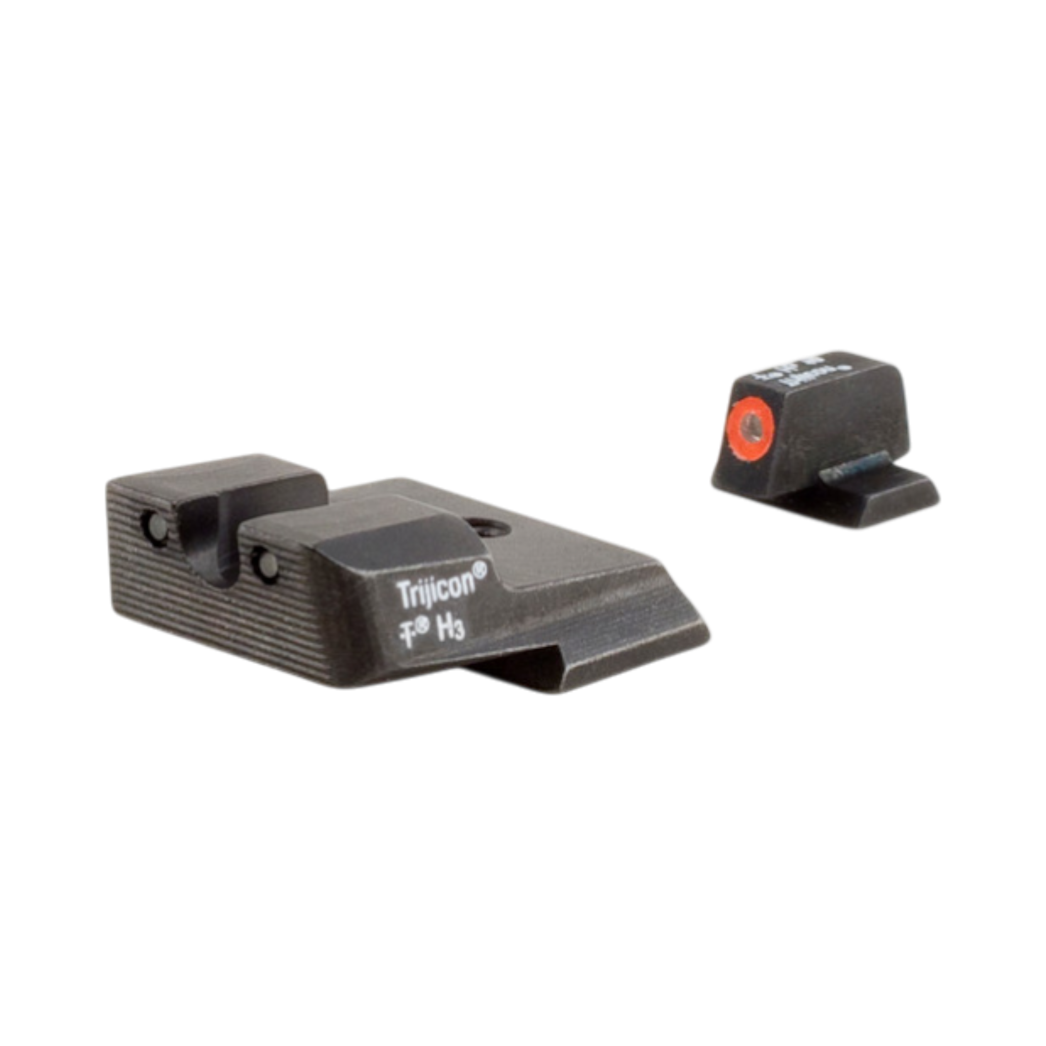 Trijicon HD™ nakts redzamības tēmēkļu komplekts S&W M&P – oranža priekšējā kontūra