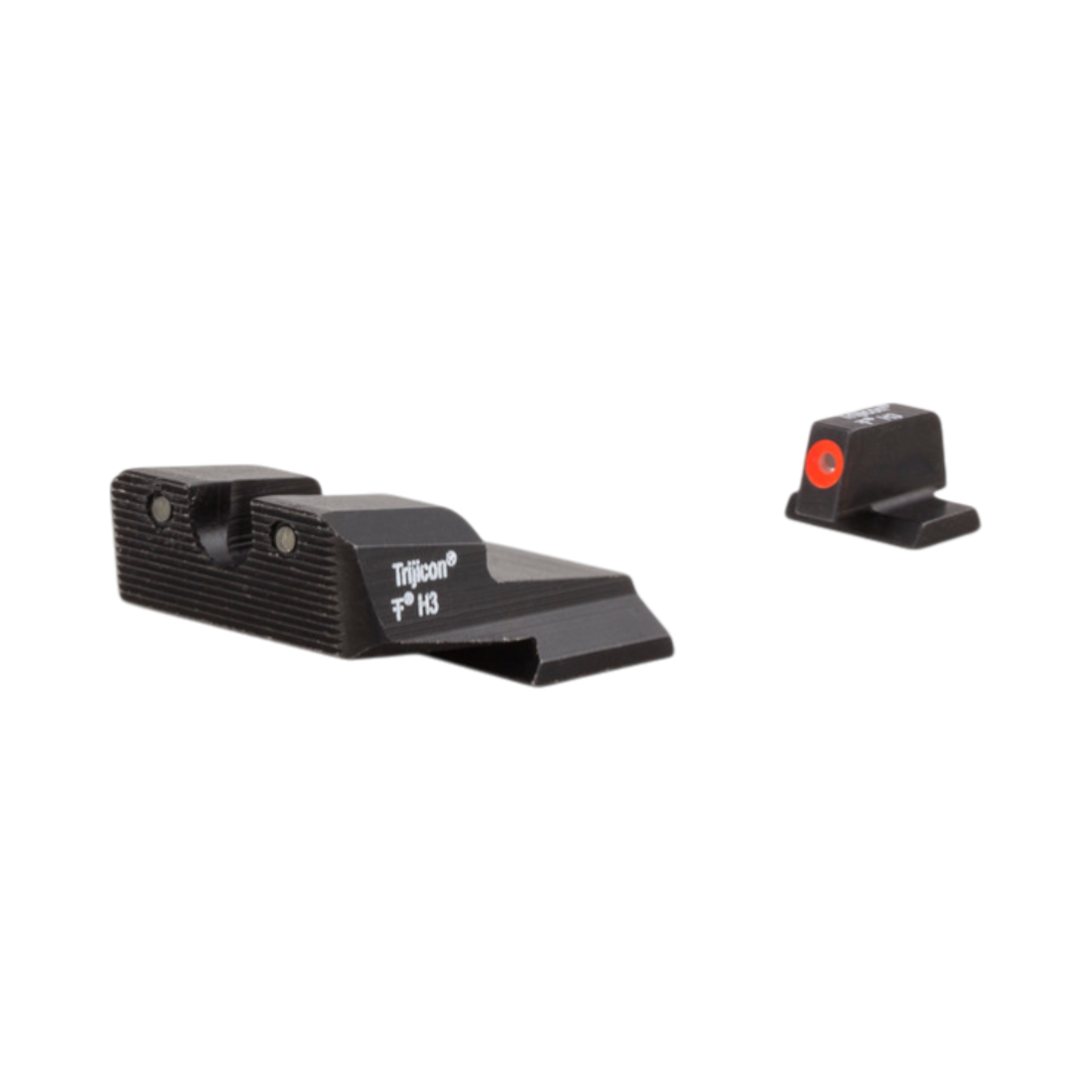 Trijicon HD XR™ Night Sight Set — Orange Front  — for Smith & Wesson SHIELD™ .40, .45, and 9mm