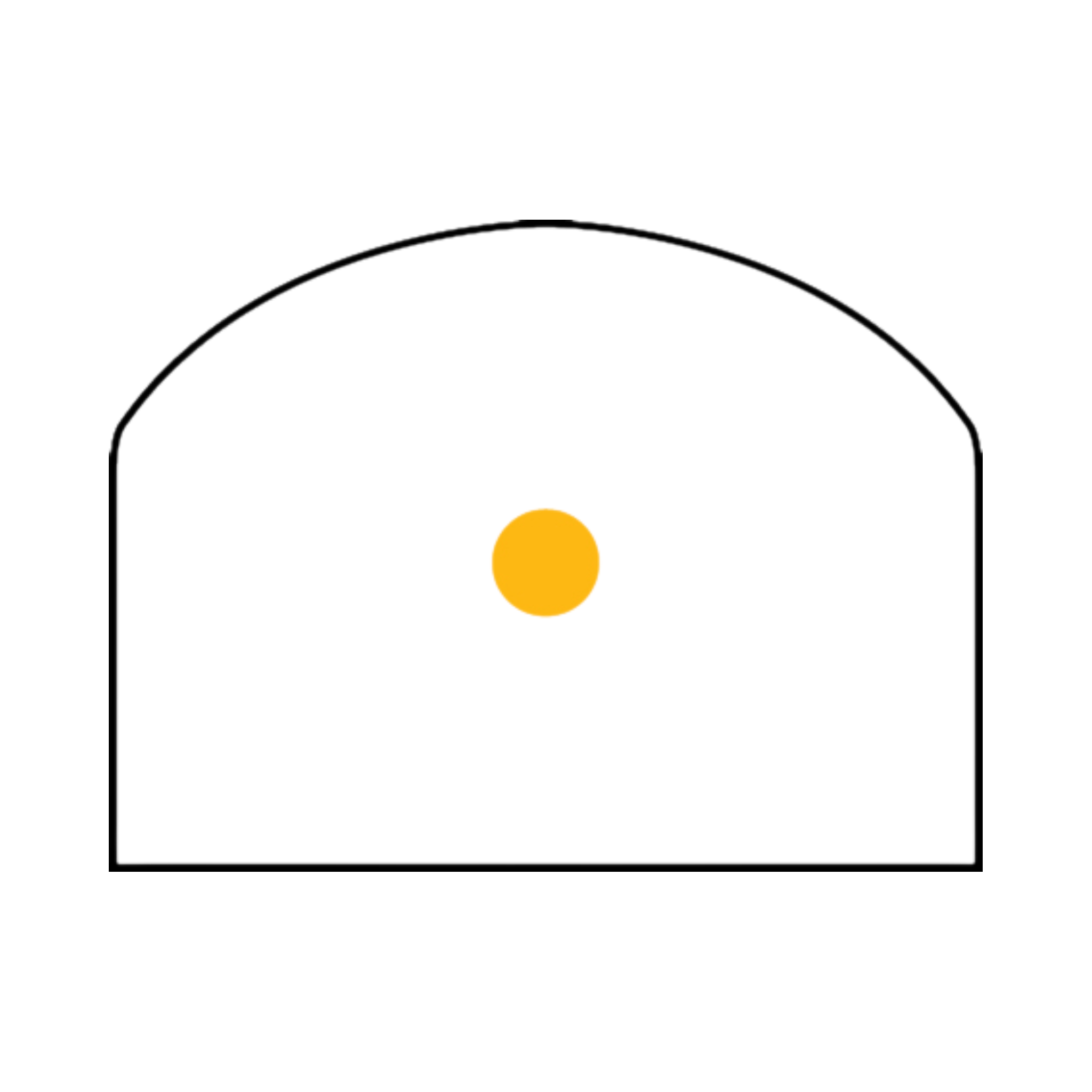 Trijicon RMR® Dual Illuminated Sight - 9.0 MOA Amber Dot