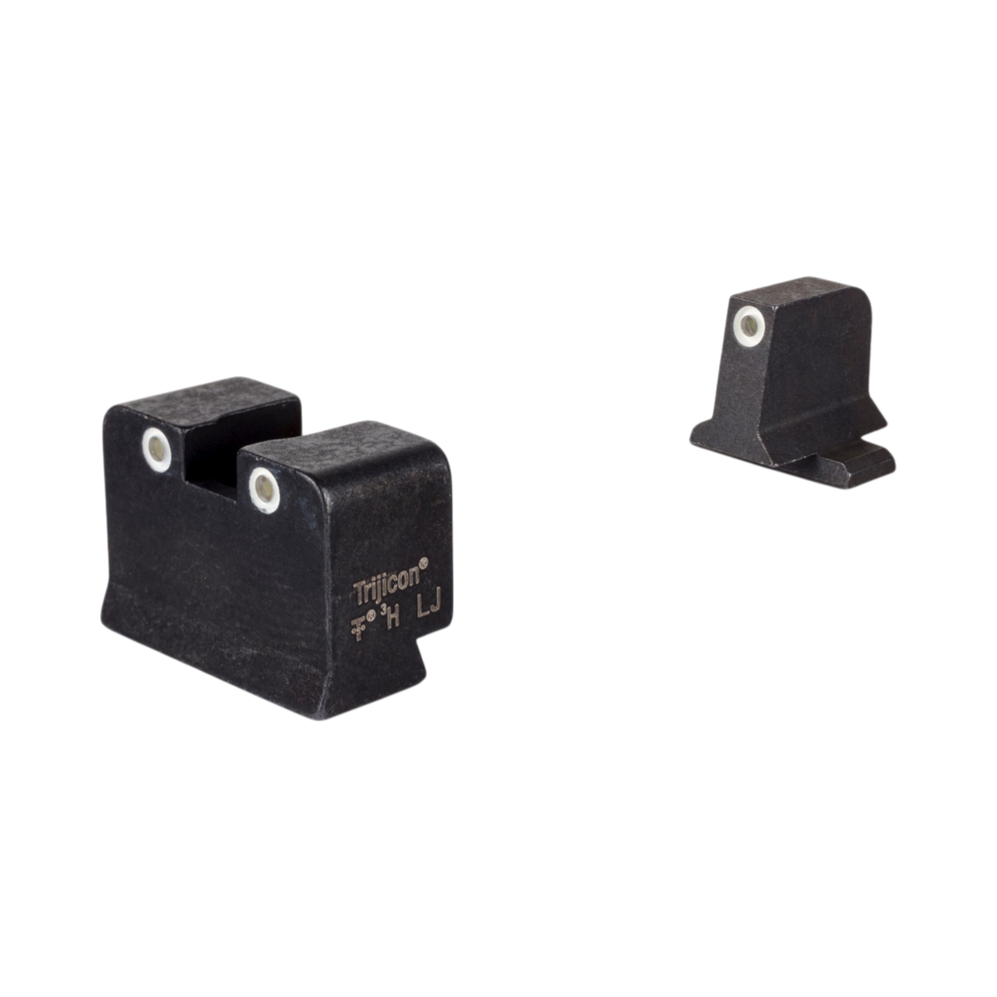 Trijicon® Suppressor/Optic Height Sight Set w/ White Front/White Rear & Green Lamps - for FN 509™