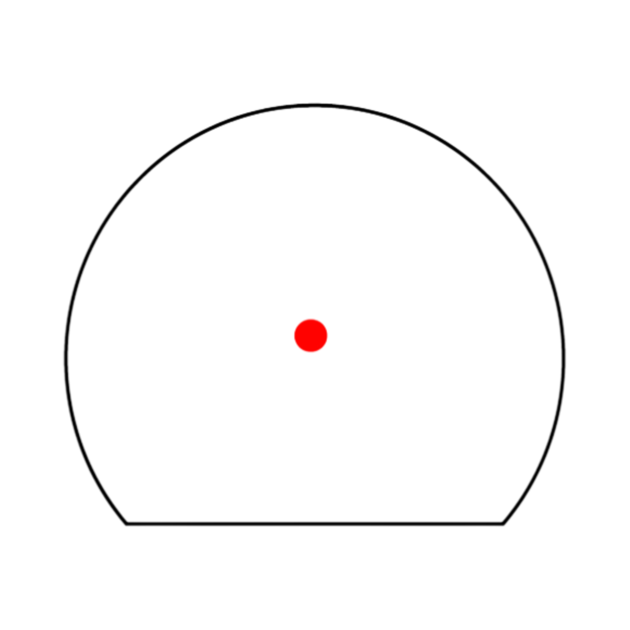 Trijicon SRO® Sight Adj. LED 5.0 MOA Red Dot