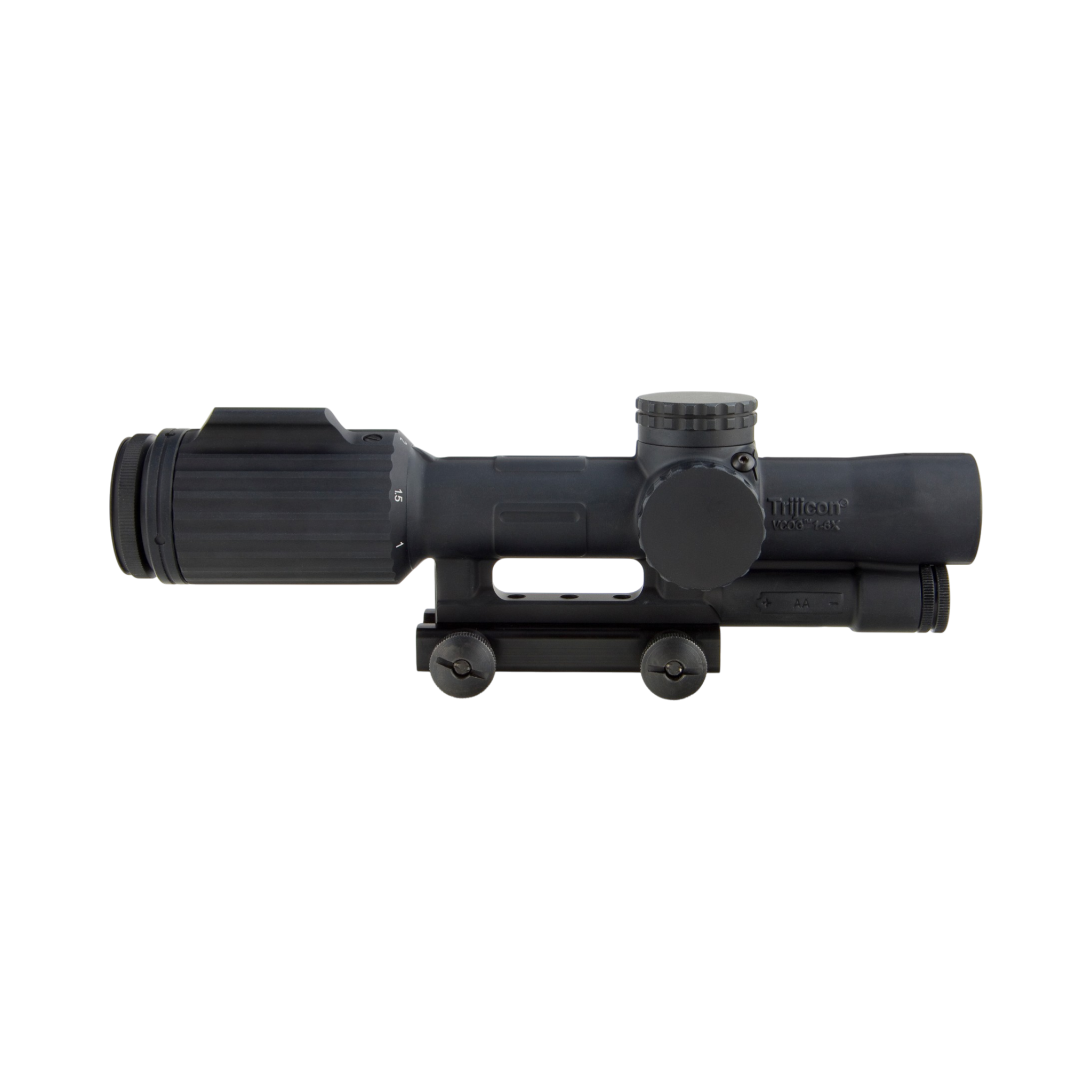 VCOG® 1-6x24 Riflescope Red HS Dot / Crosshair .223 / 77 Grain Ballistic Reticle w/ TA51 Mount