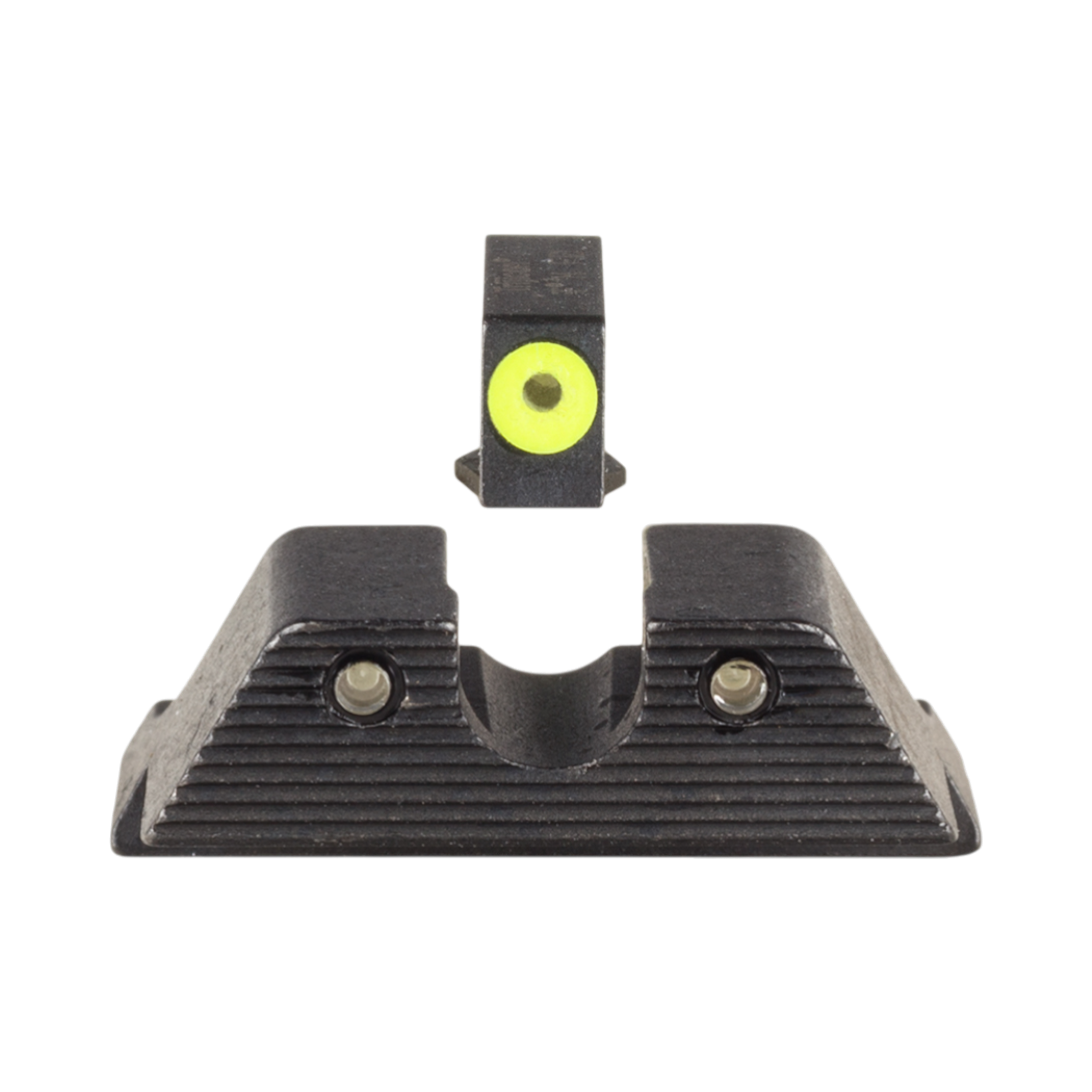 Trijicon HD™ nakts redzamības tēmēkļu komplekts — ar dzeltenu priekšējo kontūru — GLOCK® standarta rāmim (17, 19, 22–45) (bez MOS)