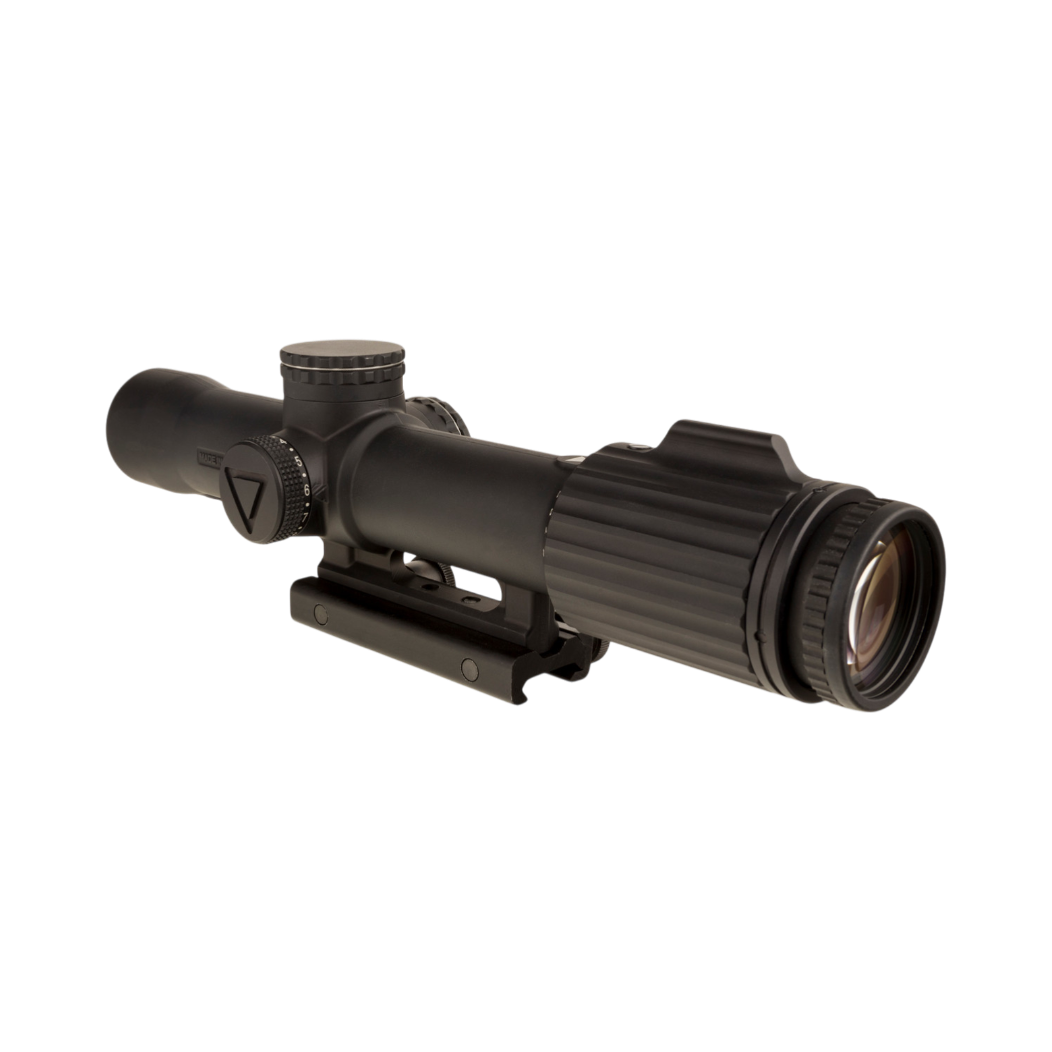 VCOG® 1-8x28 Riflescope, Red MOA Crosshair Dot Reticle w/ Thumbscrew Mount