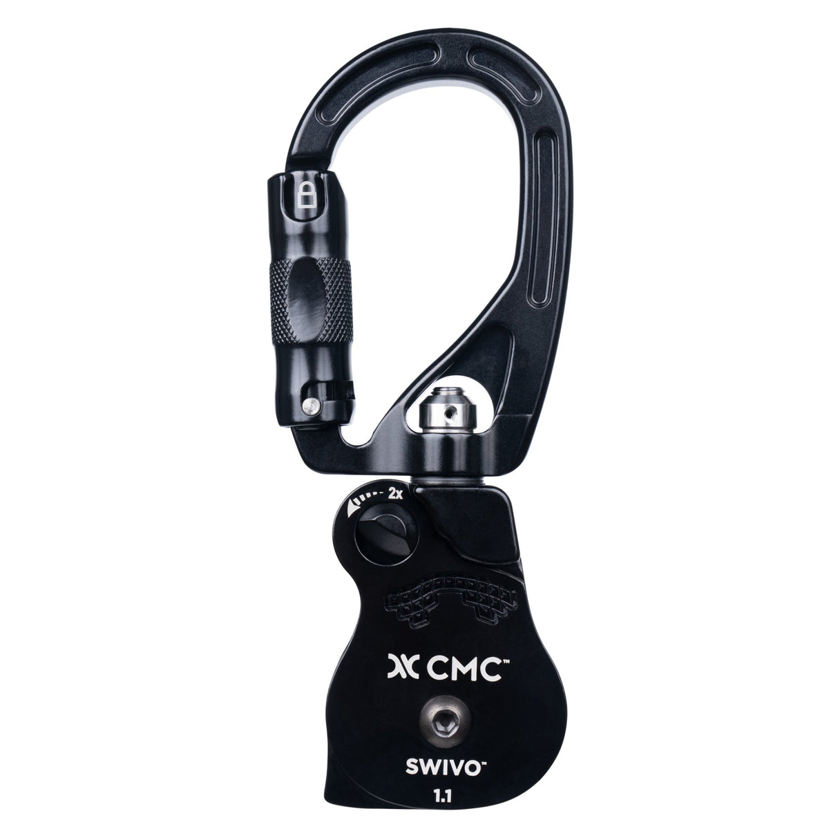 CMC Pulley, SWIVO 1.1", PMP, Single