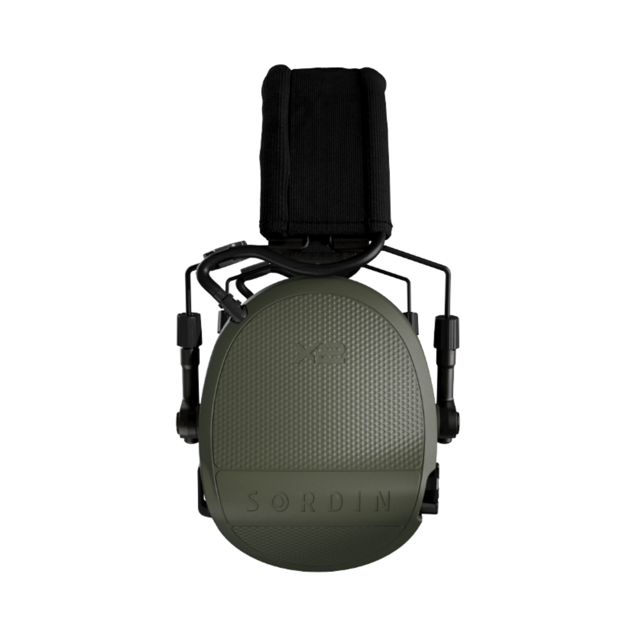 Sordin X2 SFA Headband textile Memoryfoam Green (301006-11HP)