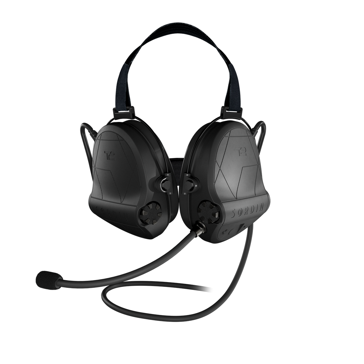 Sordin Supreme T2 CC Dual Black Neckband Memory Foam (304304-20P)
