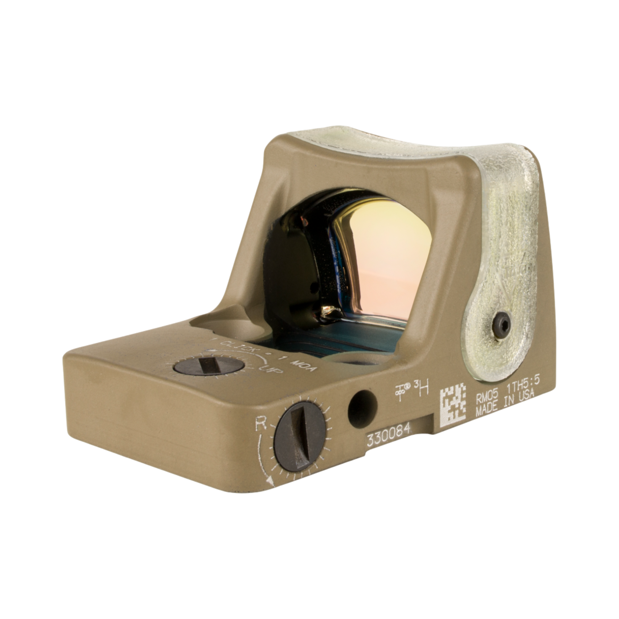 Trijicon RMR® Dual Illuminated Sight - 9.0 MOA Amber Dot-CK-FDE