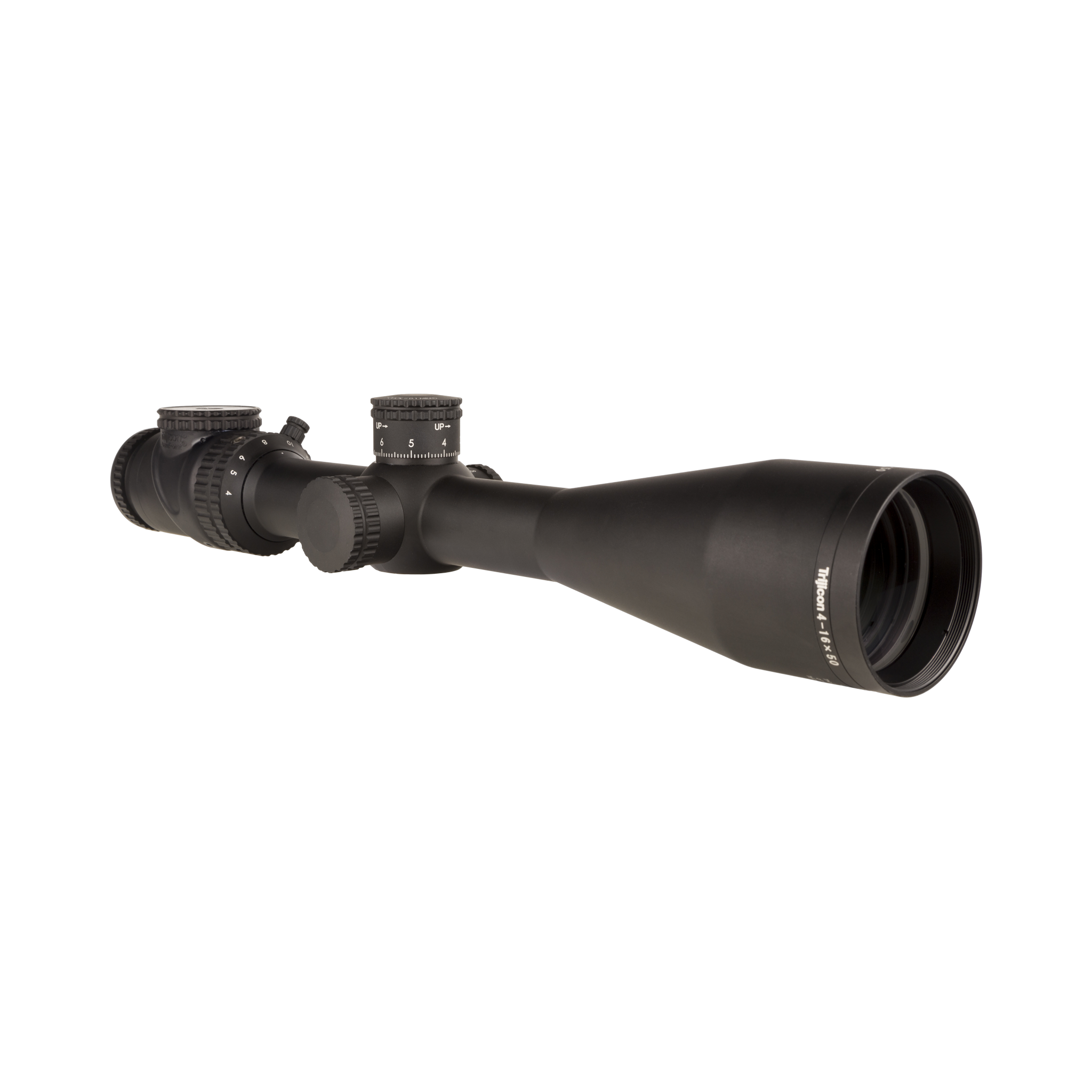 AccuPoint® 4–16x50 MRAD attāluma mērīšanas tēmēklis ar zaļo punktu, 30 mm, matēti melns, Exp. EL RTZ