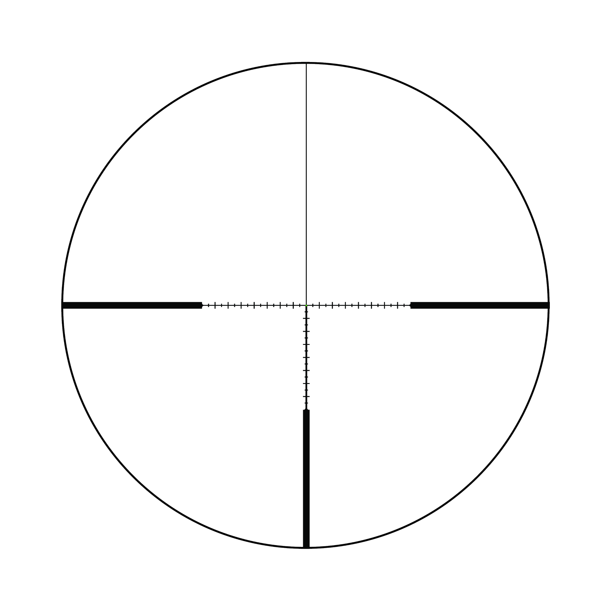 AccuPoint® 3-18x50 MOA attāluma mērīšanas tēmēklis ar zaļu punktu, 30 mm, satīna melns, atklāts EL ar RTZ