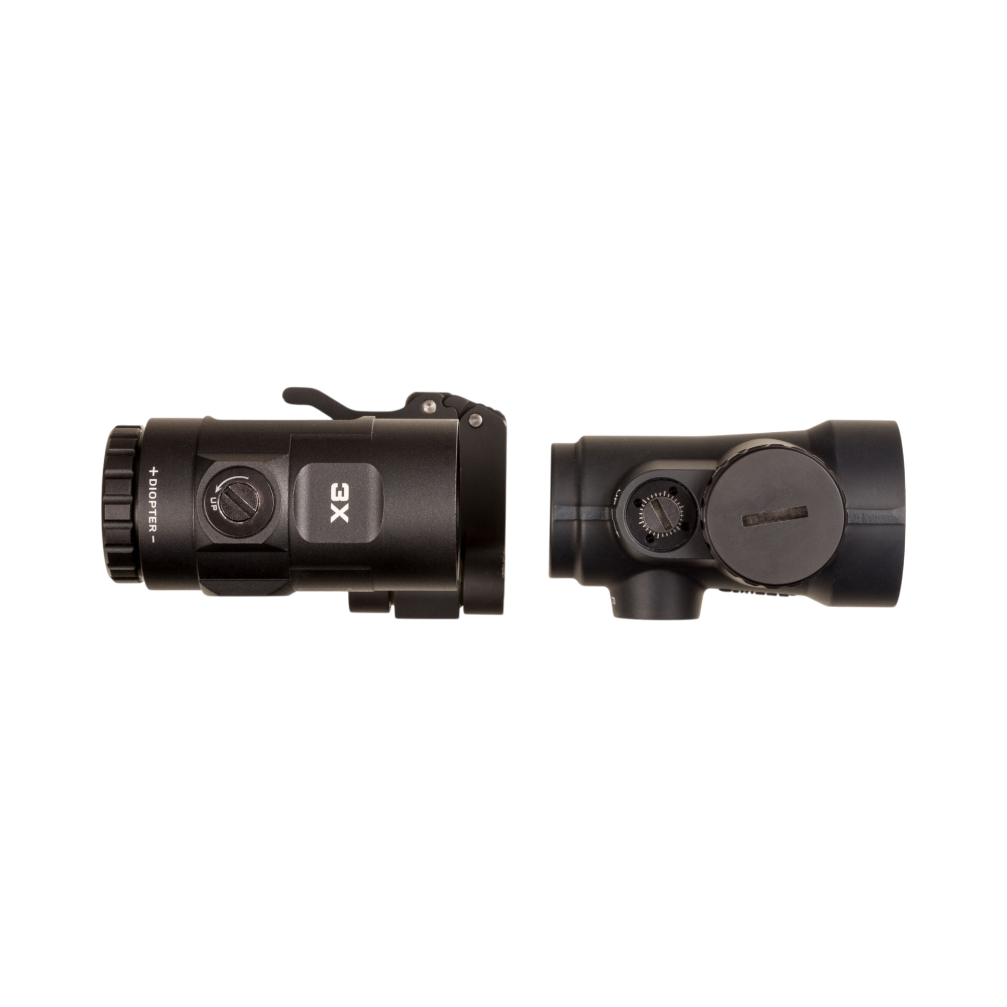 Trijicon MRO HD komplekts: 1x25 68 MOA/2 MOA, CW (AC32068) + 3x palielinātājs, regulējams ātrās nomaiņas stiprinājums