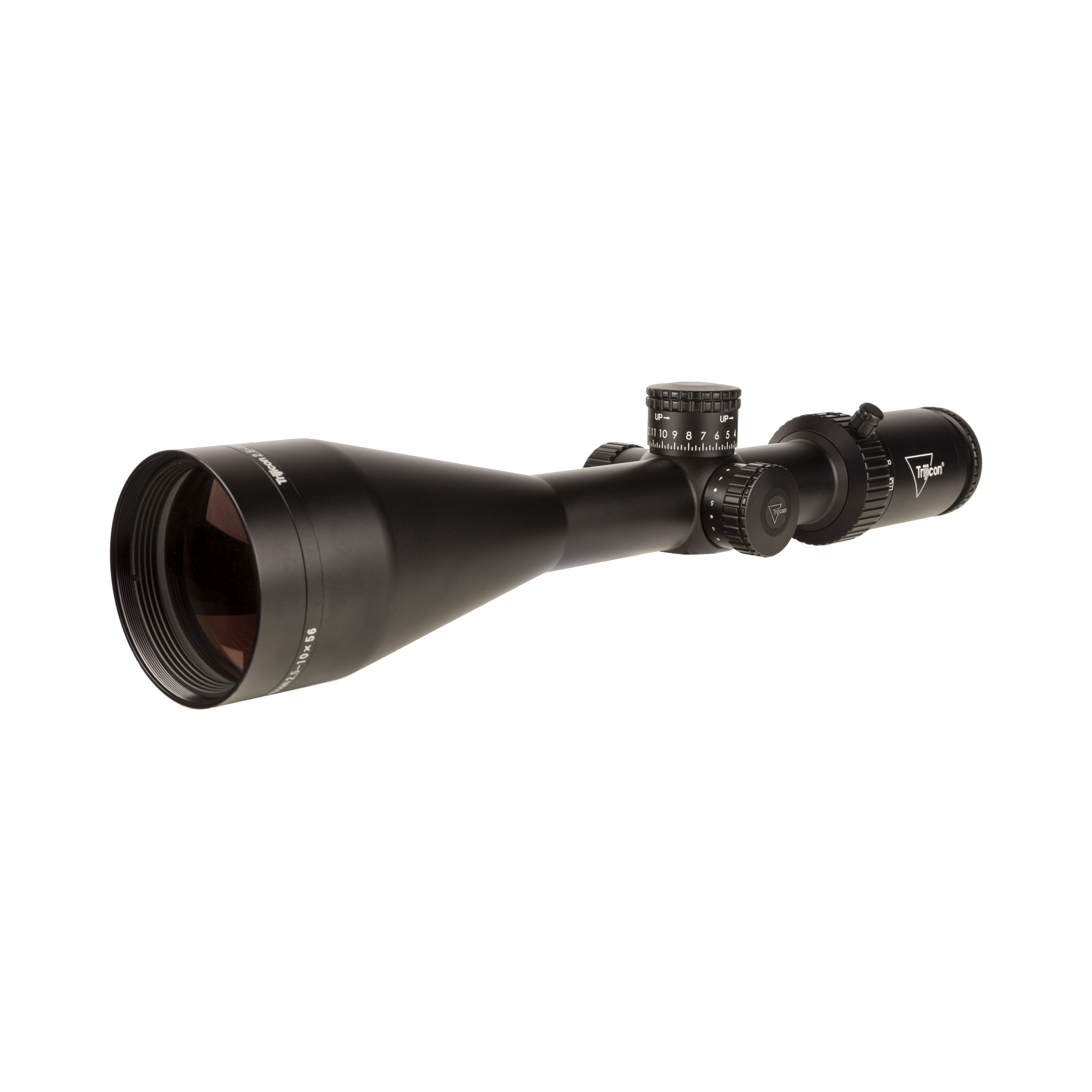 Credo® HX 2,5–10x56 SFP ar sarkanu MOA Precision Hunter, 30 mm, satīna melns, Exp. EL RTZ