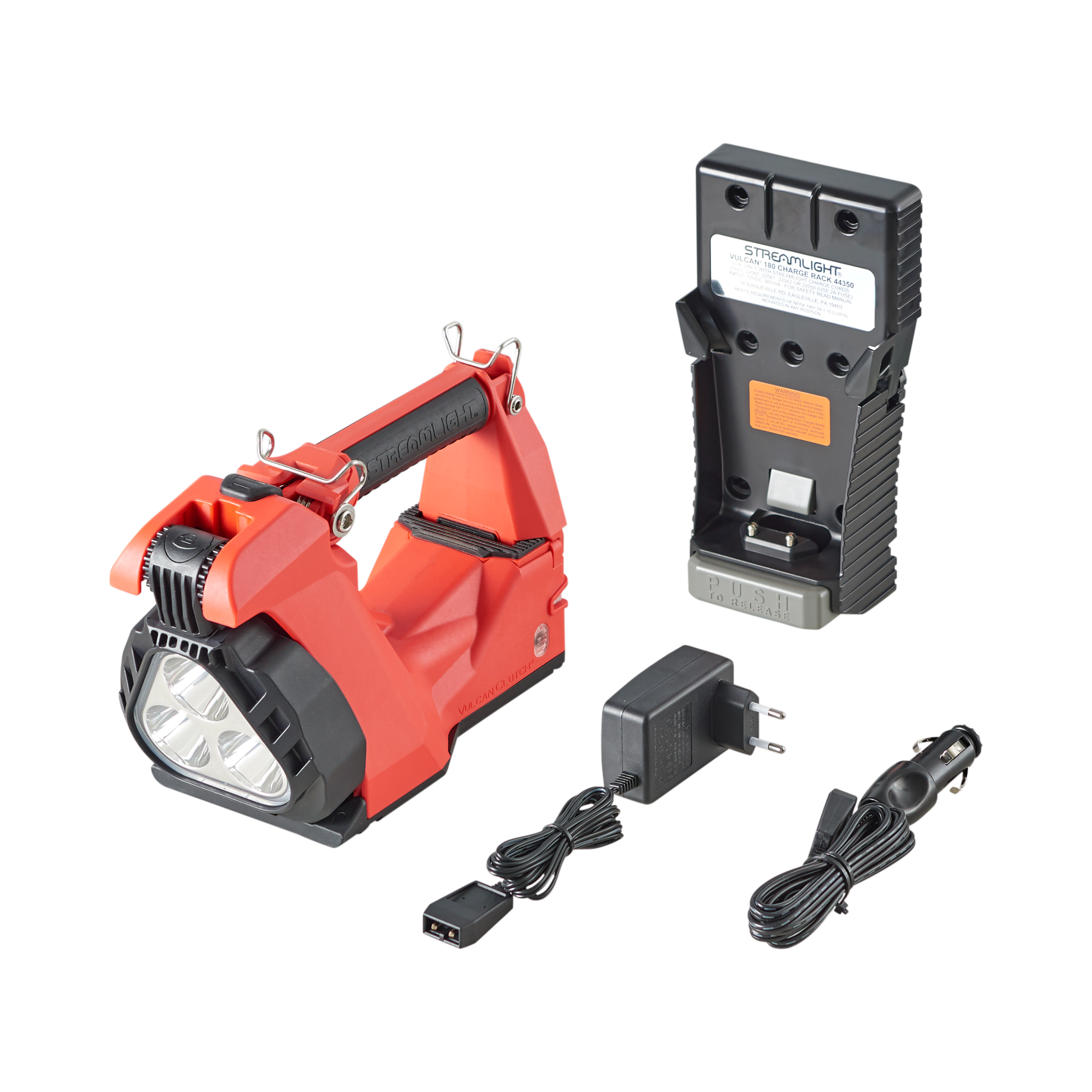 Streamlight Clutch – 230 V AC/12 V DC – pomarańczowy (44362)