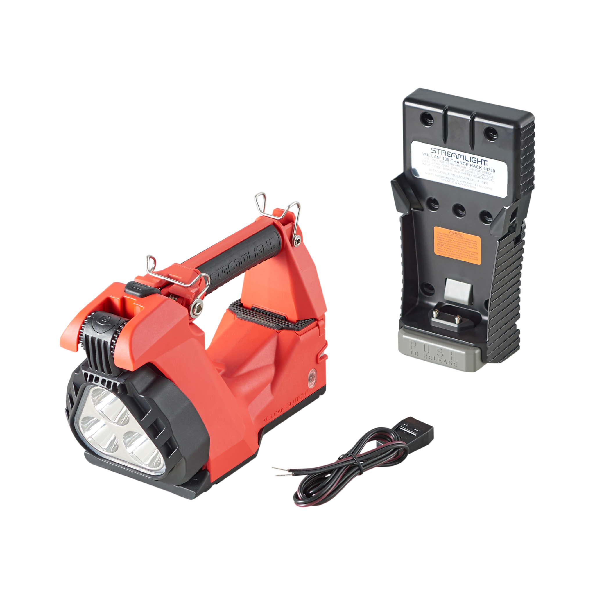 System mocowania do pojazdów Streamlight Clutch – 12 V DC – pomarańczowy (44365)