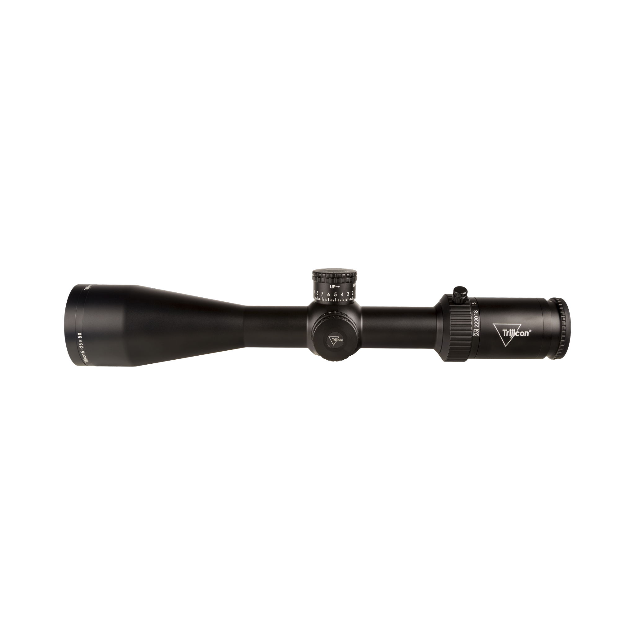 Tenmile® HX 5-25x50 SFP w/ Red MOA Center Dot, 30mm, Satin Black, Exp. EL RTZ