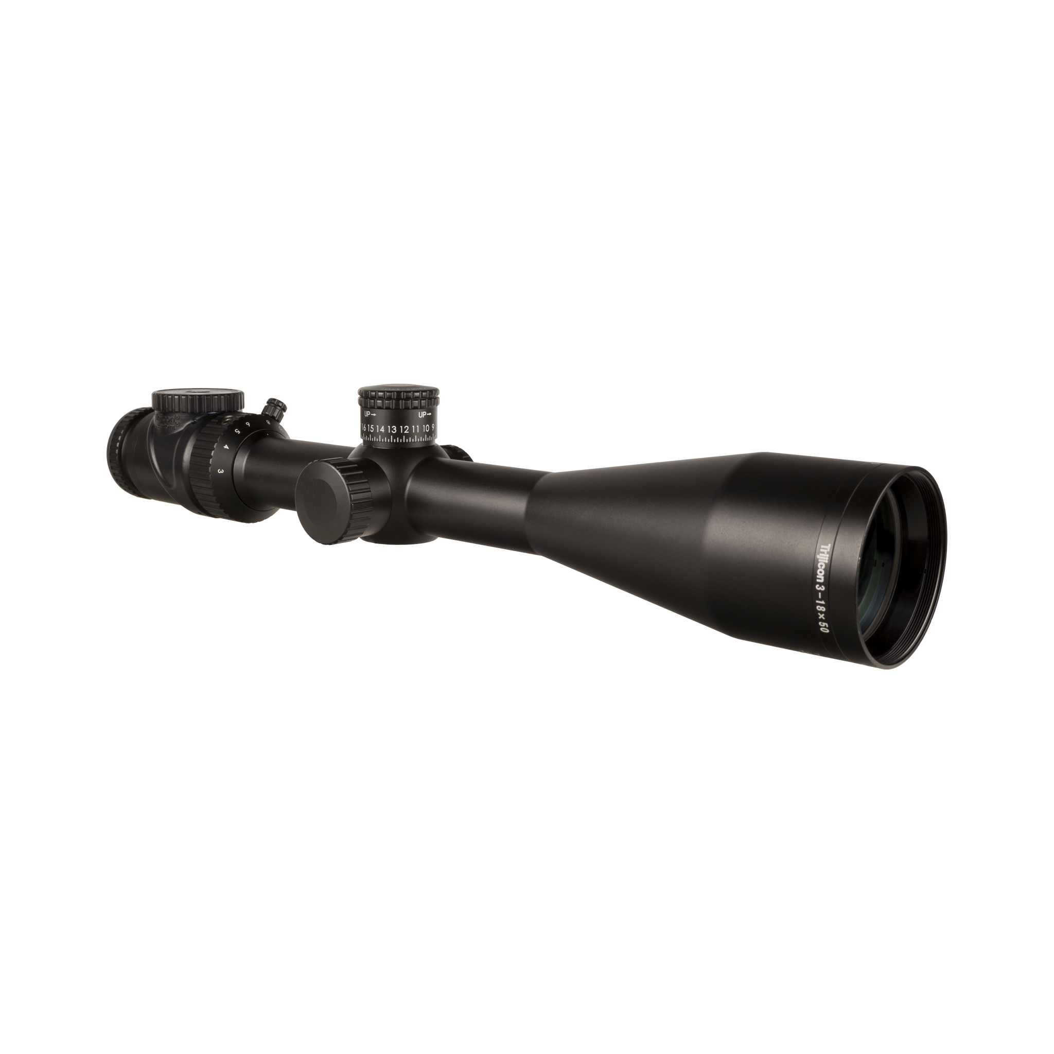 AccuPoint® 3-18x50 ar dupleksa tēmēkli un zaļu punktu, 30 mm, satīna melns, atklāts EL ar RTZ