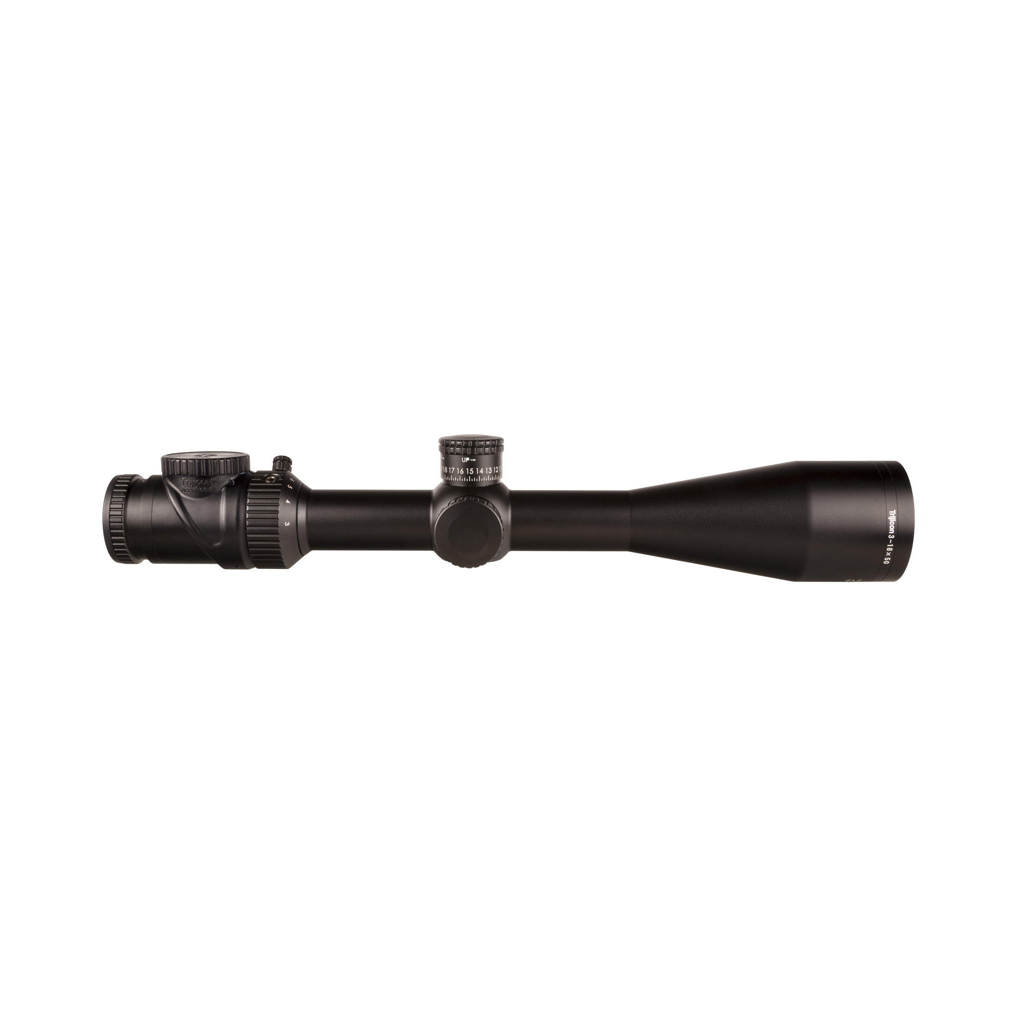 AccuPoint® 3-18x50 ar dupleksa tēmēkli un zaļu punktu, 30 mm, satīna melns, atklāts EL ar RTZ