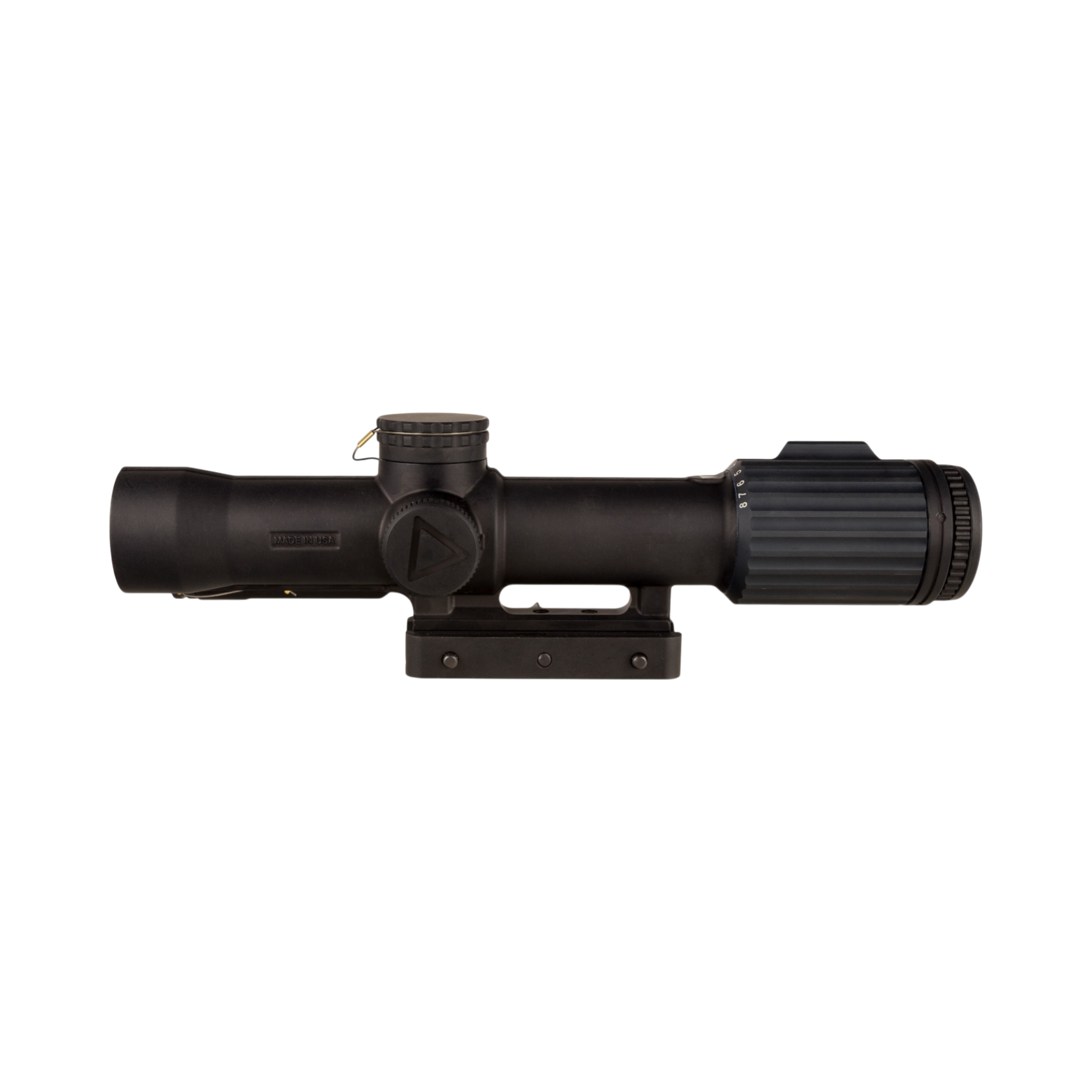 VCOG® 1-8x28 Riflescope, Red MOA Crosshair Dot Reticle w/ Mount with Trijicon Q-LOC™ Technology