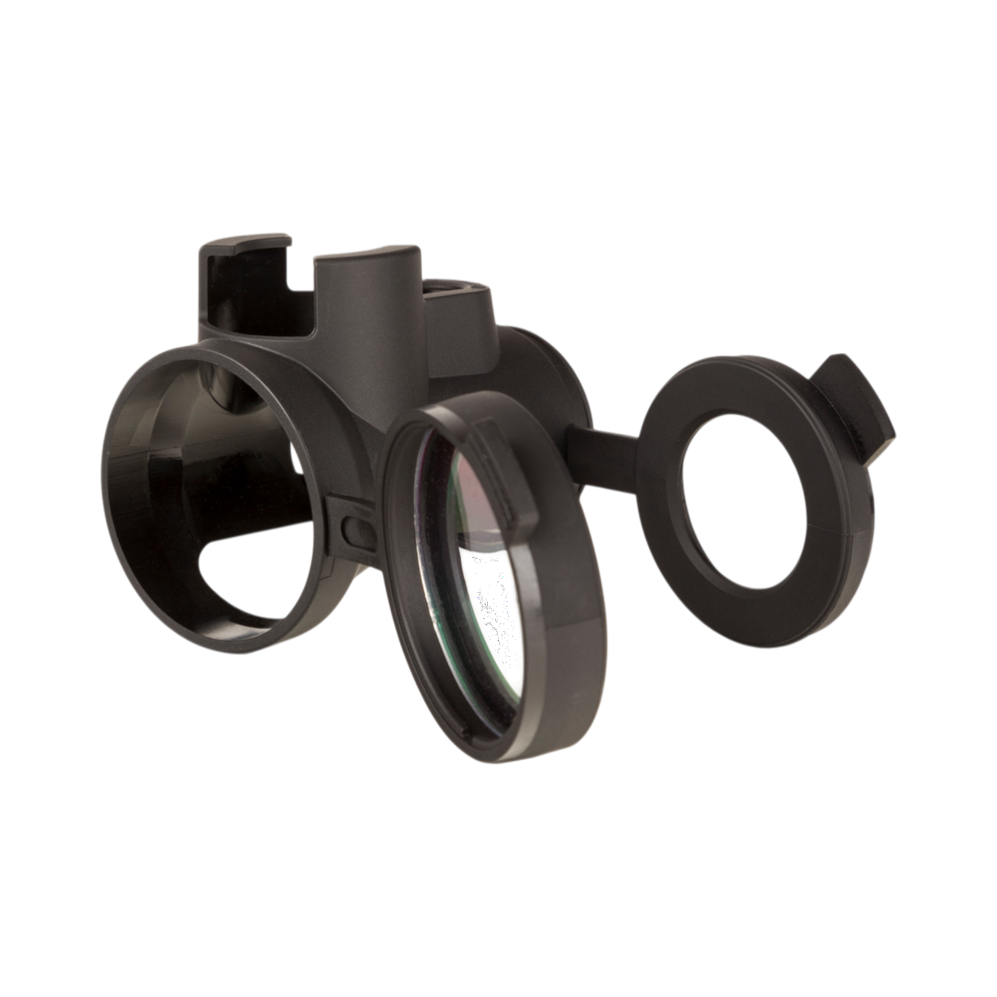 Trijicon MRO® HD Cover with Clear Caps - Black