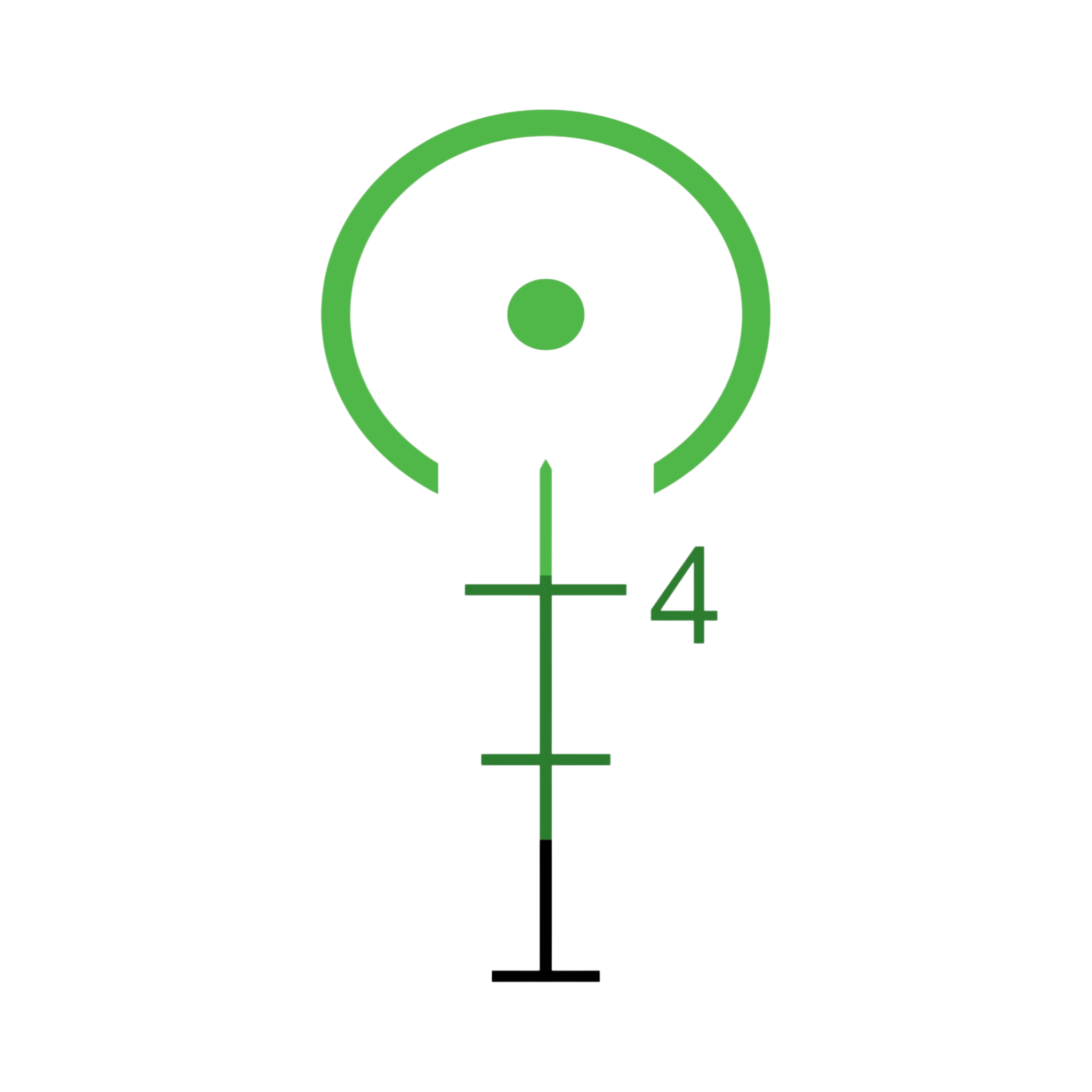 Trijicon Comp. ACOG® 3x30, D.I. Green HS/Dot 5.56x45mm/62gr. Ret. w/Q-LOC & 3.25 MOA Red RMR Type 2