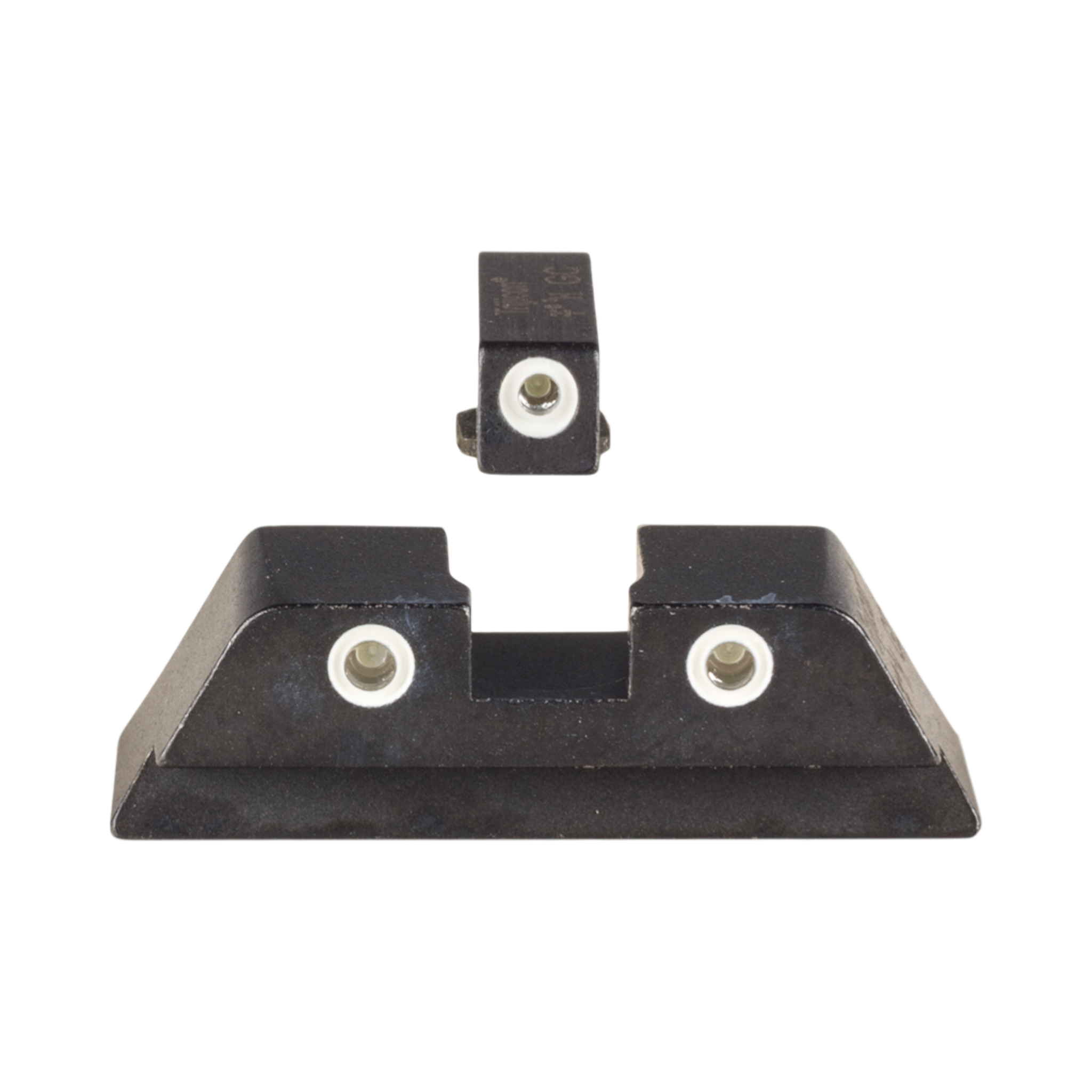 „Trijicon Bright & Tough™“ naktinio matymo taikiklių rinkinys (be žalios ir geltonos spalvų (priekinis ir galinis)) skirtas GLOCK® modeliams 42, 43, 43X ir 48