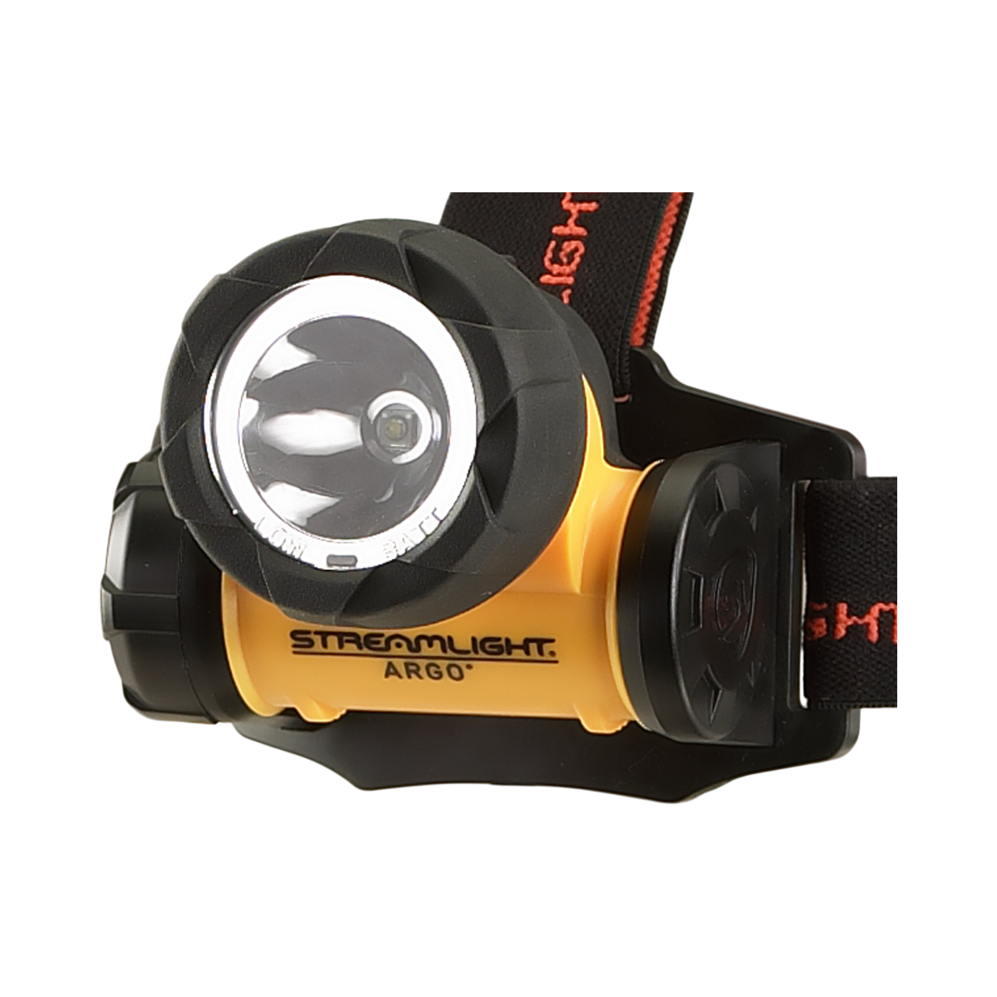 Streamlight Argo Div. 2 - Incl. Alkaline batteries, rubber & elastic straps - Yellow (61301)