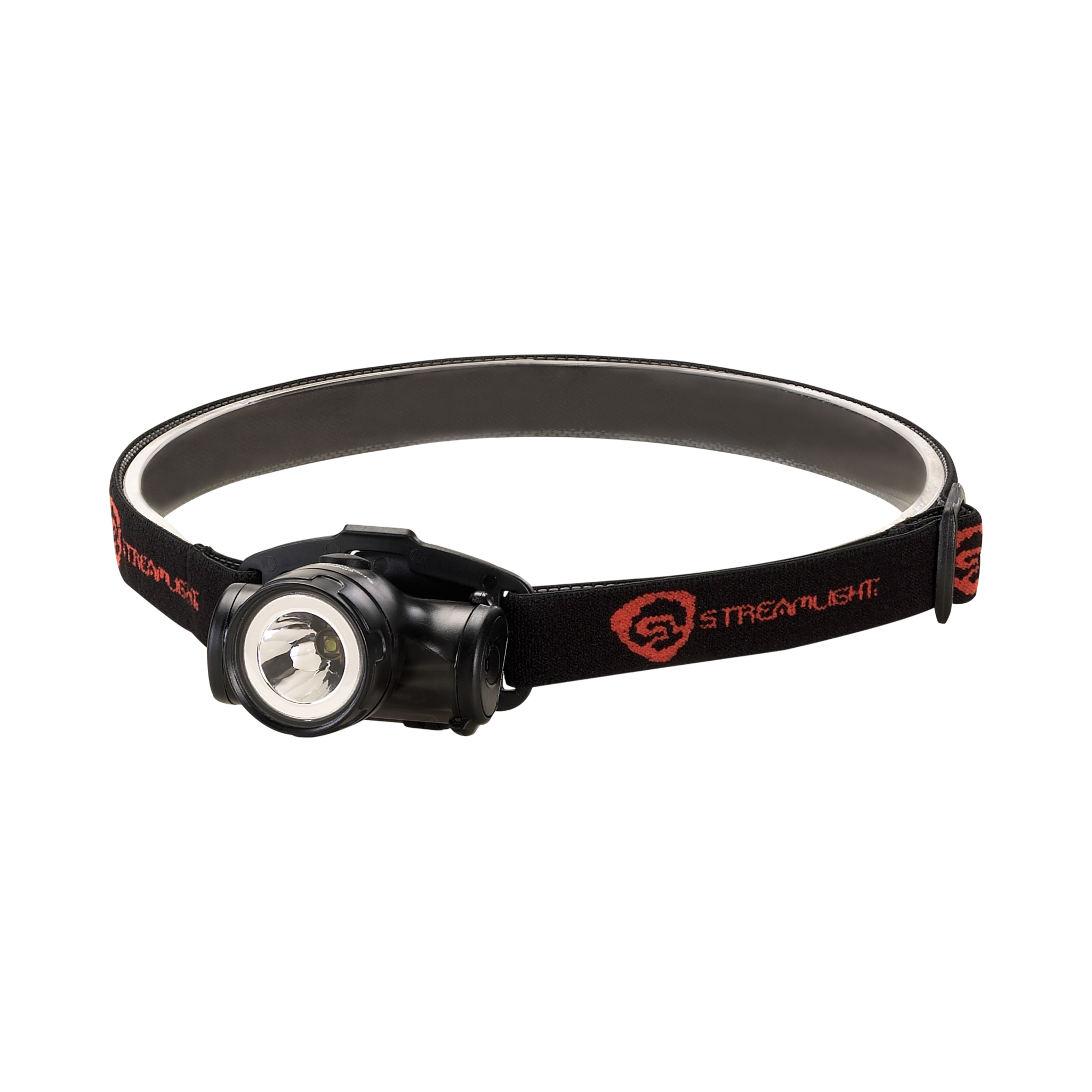 Streamlight Enduro - Incl. Alkaline batteries, visor clip and elastic strap - Clam - Black (61400)