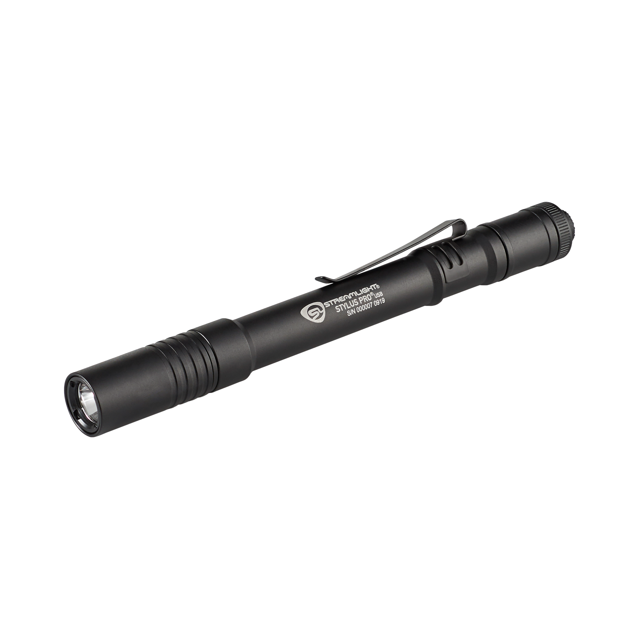 Streamlight Pro USB - 120 V maiņstrāva - Iekļauts neilona maksts - Melna ar baltu LED (66133)