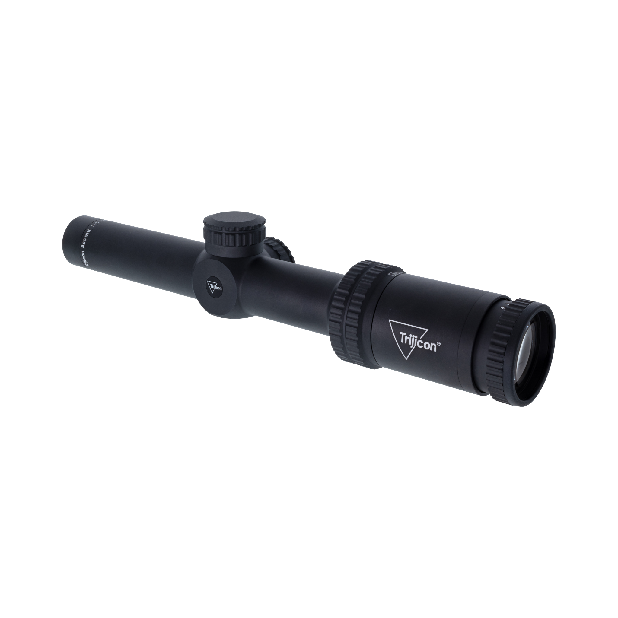 Ascent® 1-6x24 optiskais tēmēklis ar BDC mērķa fiksatoriem, 30 mm, matēti melns, regulatori ar aizsargvāciņiem