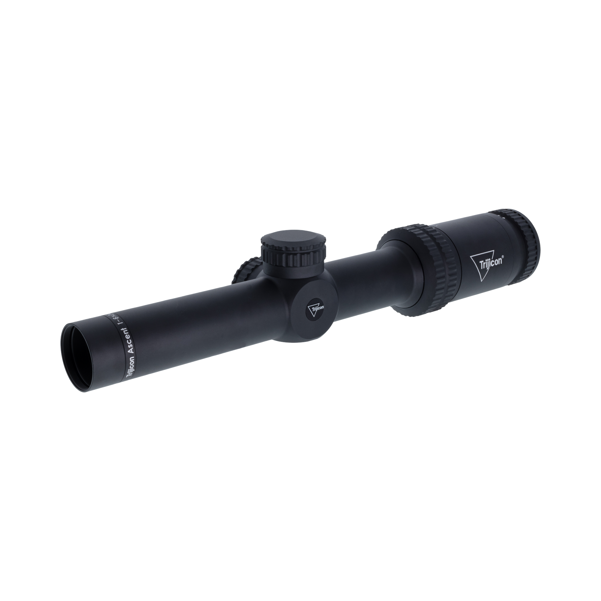 Ascent® 1-6x24 optiskais tēmēklis ar BDC mērķa fiksatoriem, 30 mm, matēti melns, regulatori ar aizsargvāciņiem