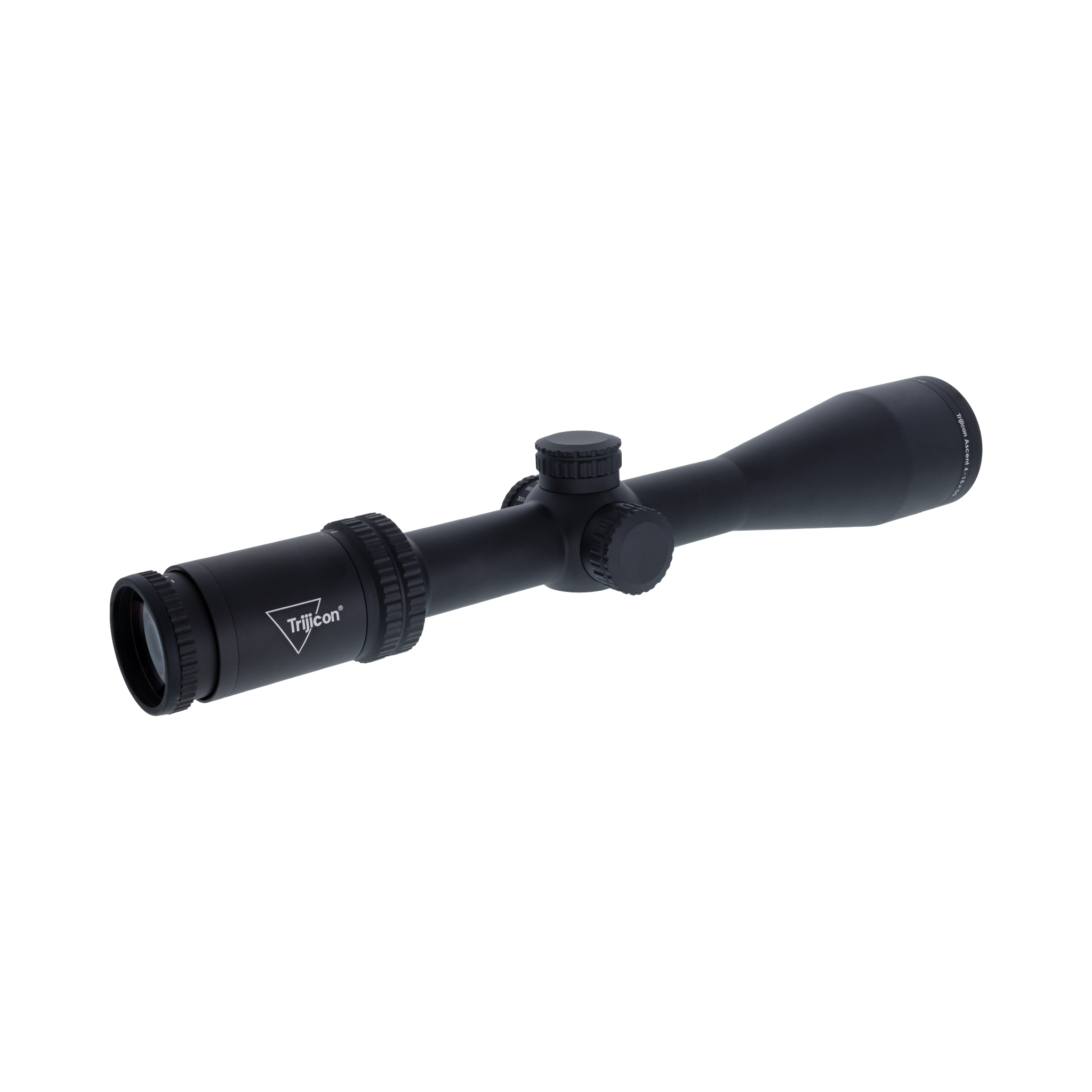 Ascent® 4–16x50 optiskais tēmēklis ar BDC mērķa fiksatoriem, 30 mm, matēti melns, regulatori ar aizsargvāciņiem