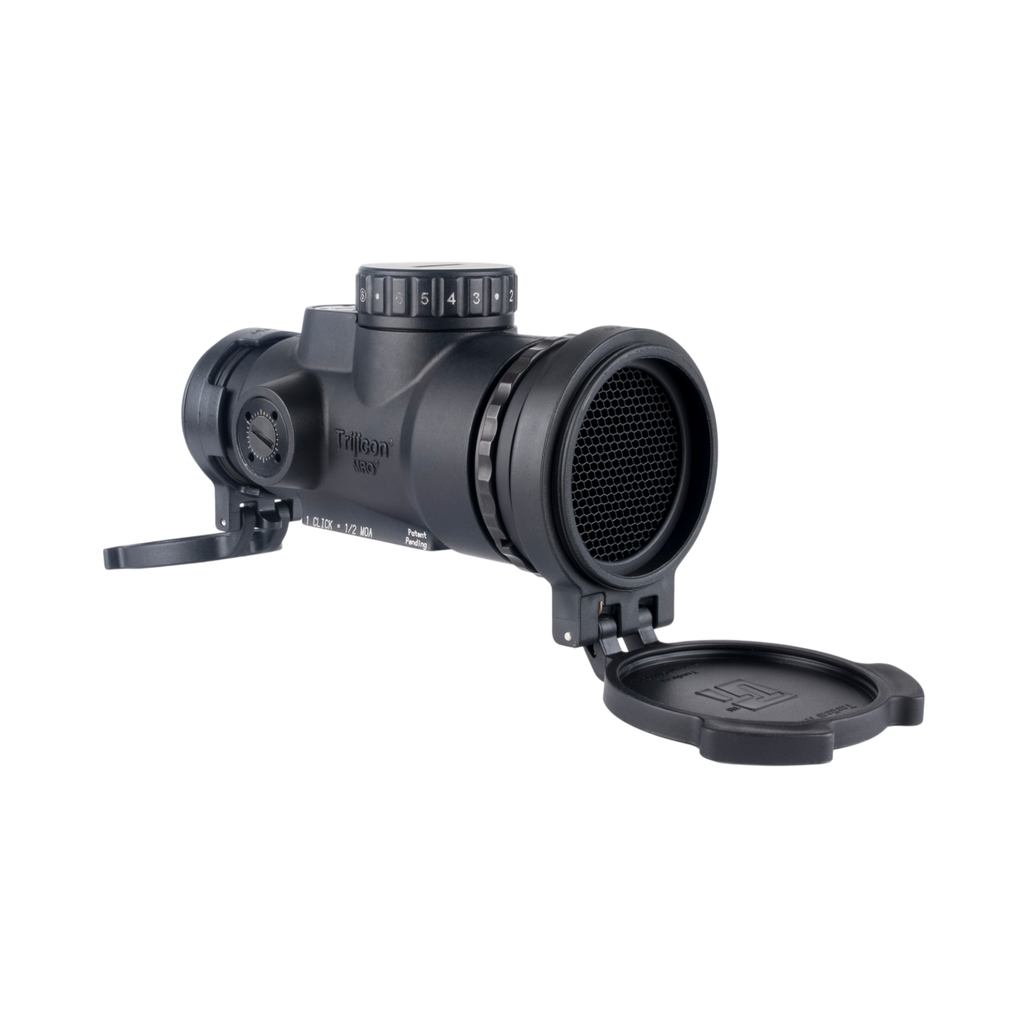 Trijicon MRO® HD Patrol regulējams LED tēmēklis ar 68 MOA tēmējlīniju un 2,0 MOA sarkanu punktu