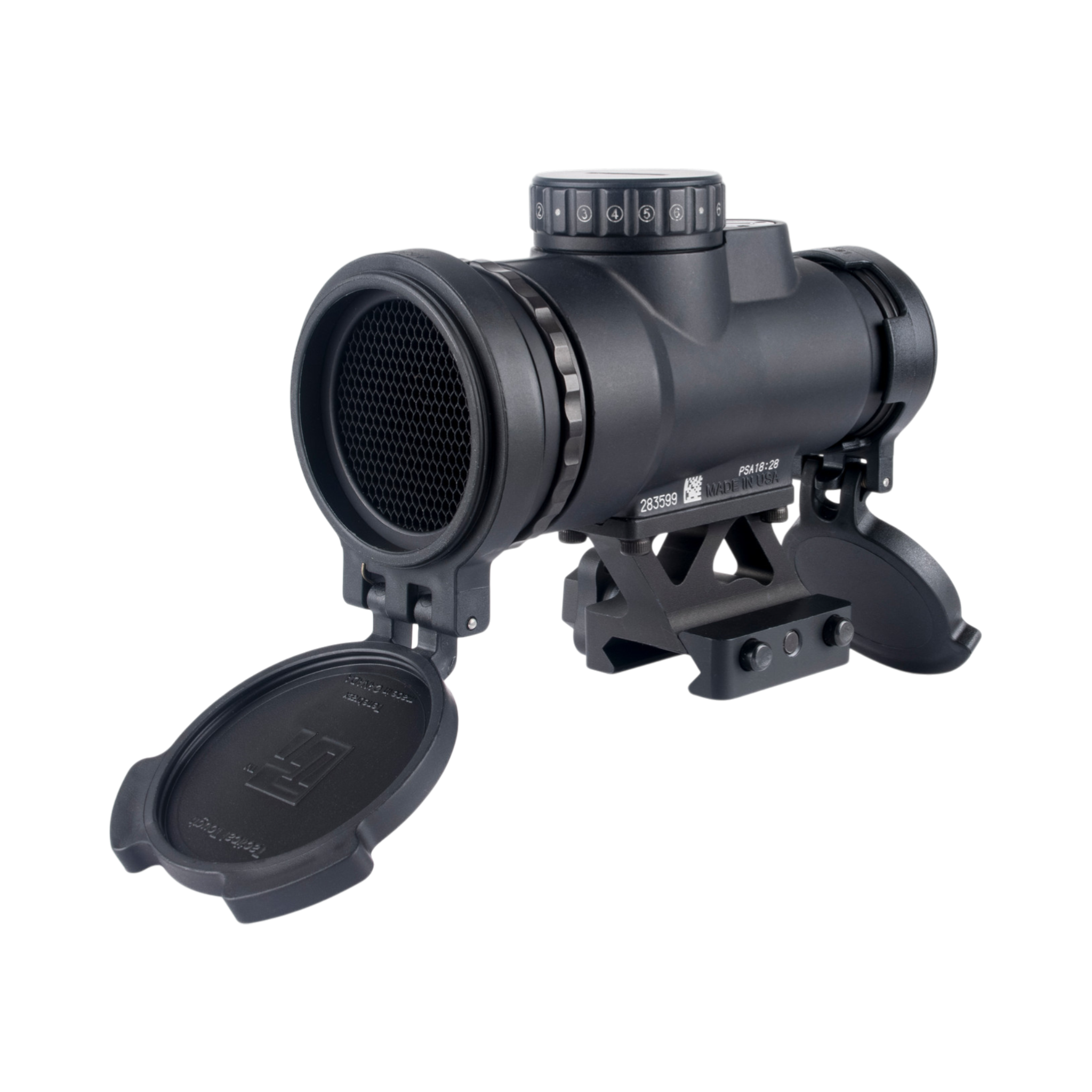 Trijicon MRO® HD Patrol regulējams LED tēmēklis ar 68 MOA tēmēkļa līniju un 2,0 MOA sarkanu punktu; 1/3 CW QR Q-LOC (AC32071)