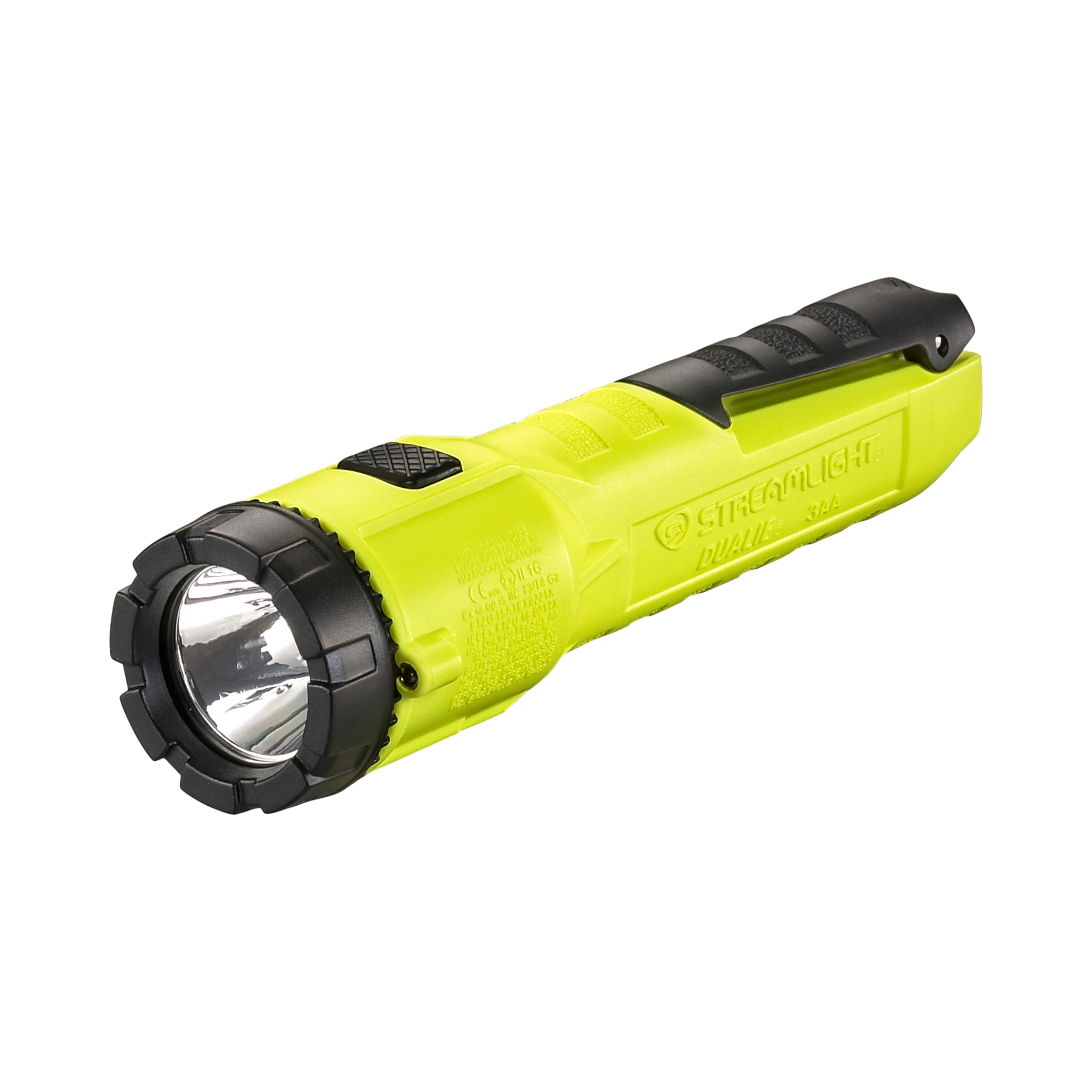 Streamlight Dualie 3AA with (3) "AA" Alkaline batteries - Clam - Yellow (68750)