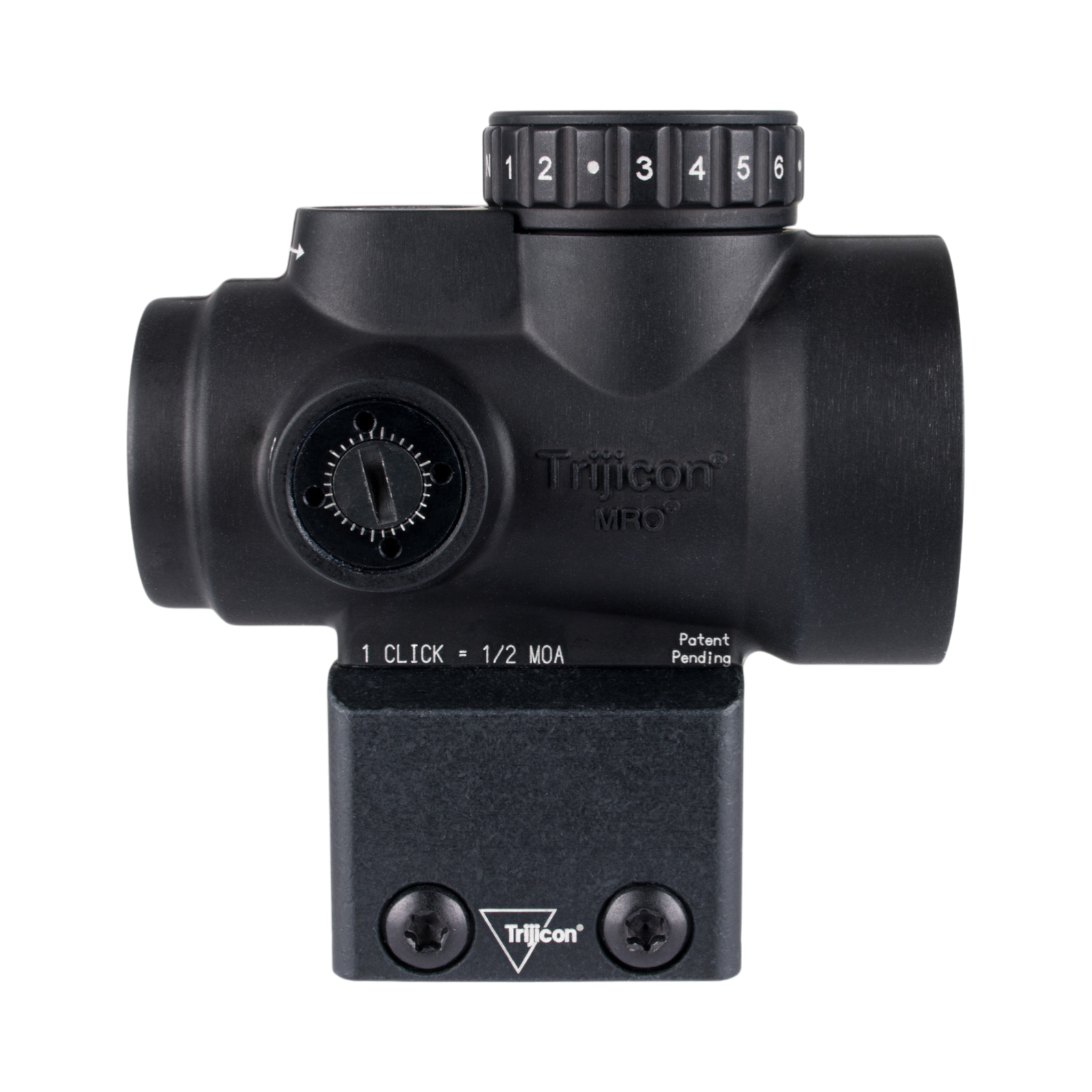Trijicon MRO® SD 1x25 Red Dot Sight w/ 2.0 MOA Adjustable Red Dot; Lower 1/3 CW (AC32069)
