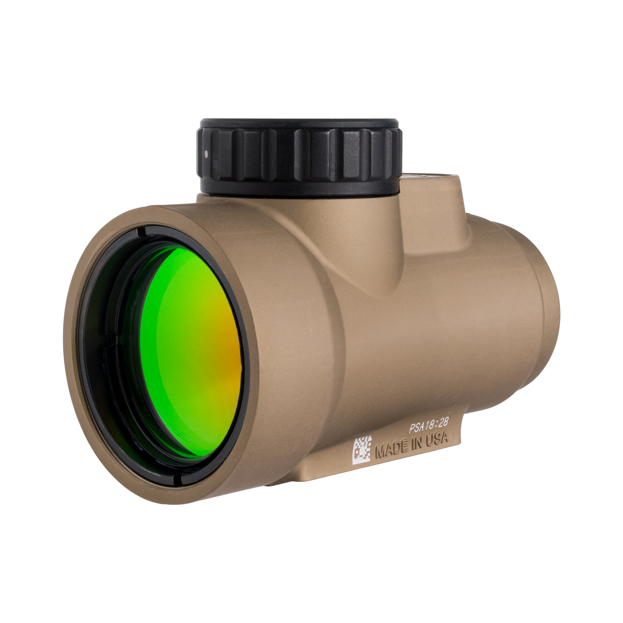 Trijicon MRO® SD 1x25 sarkano punktu tēmēklis ar regulējamu LED 2,0 MOA sarkano punktu, anodēts koijotu brūnā krāsā