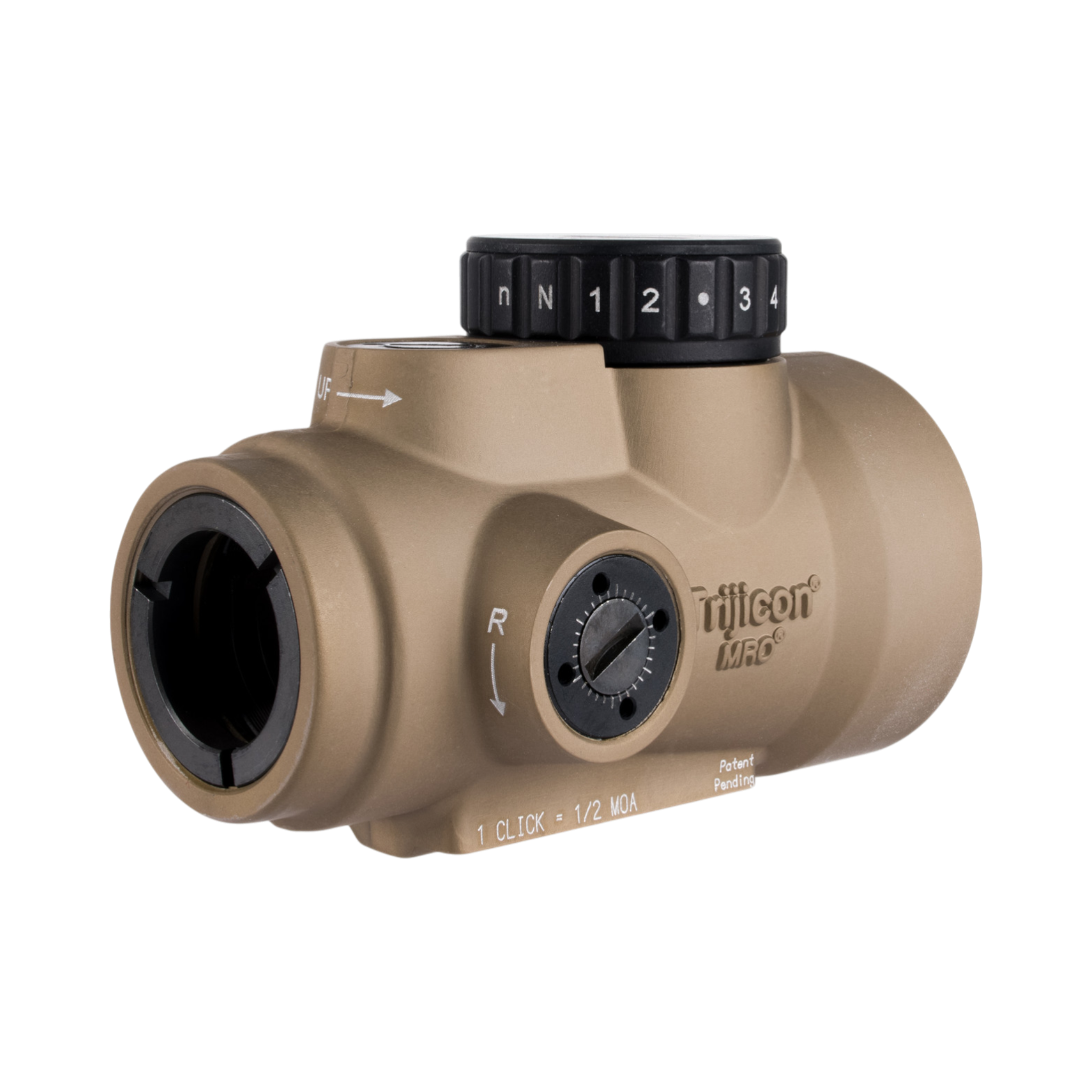 Trijicon MRO® SD 1x25 Green Dot Sight w/ Adj. LED 2.0 MOA Green Dot, Coyote Brown Anodized